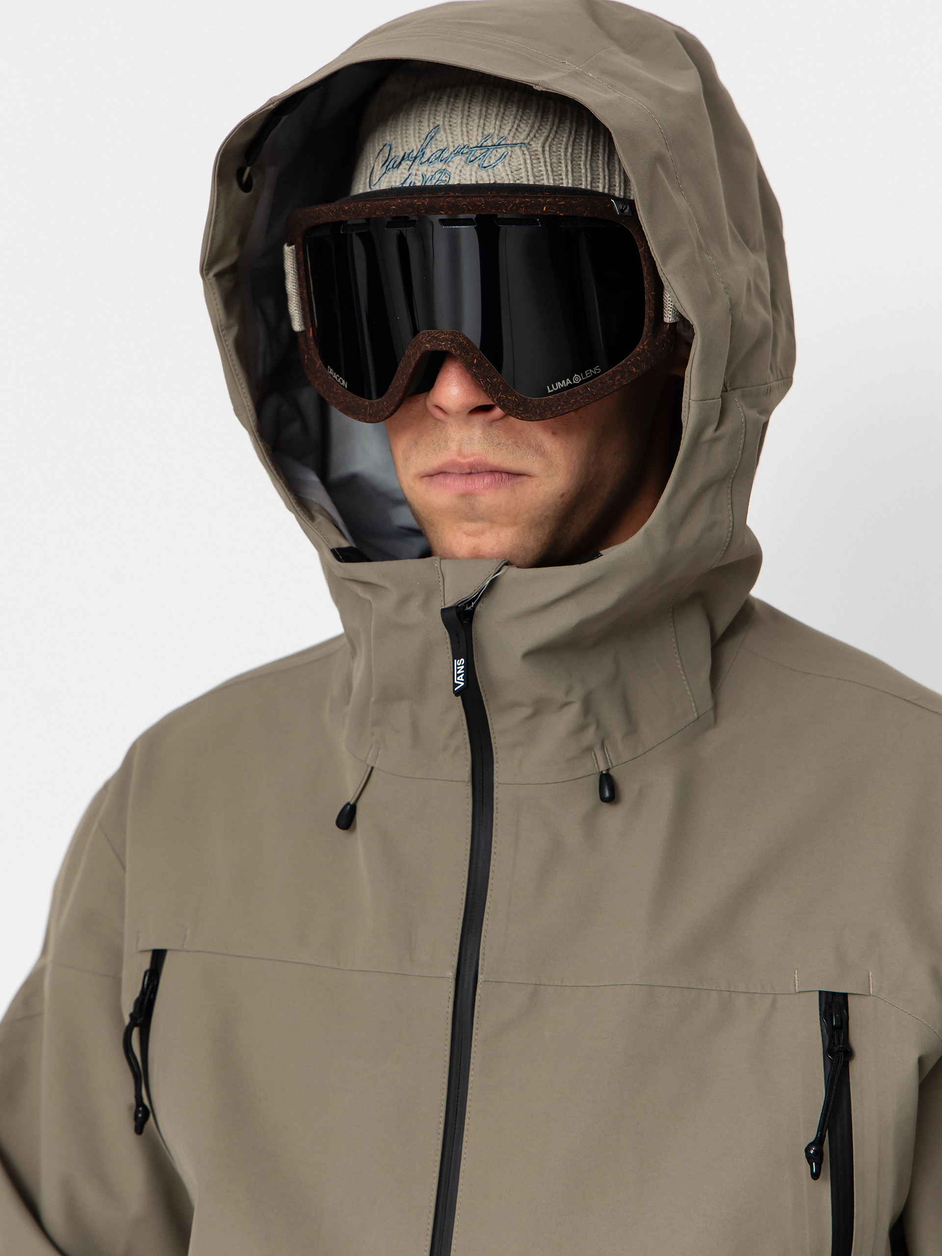 Mens Vans Hi Country 3L 2.0 Snowboard jacket (mountain essentials bungee cord)