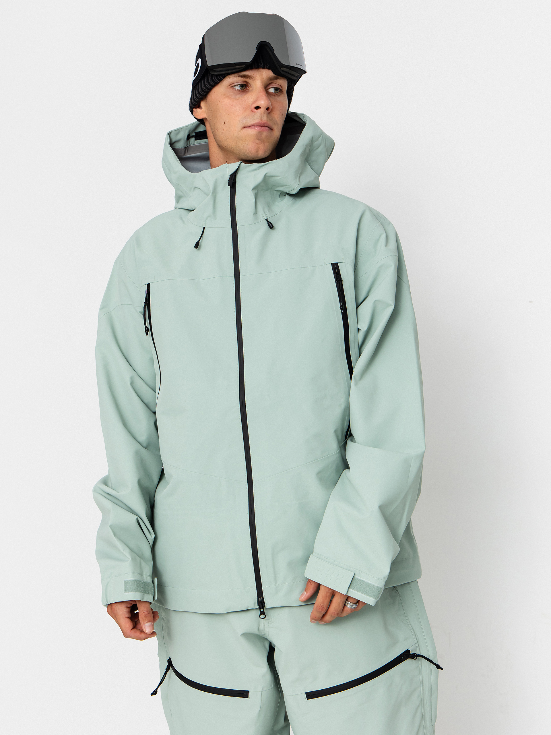 Herren Vans Snowboard Jacke Hi Country 3L 2.0 (gray olive)