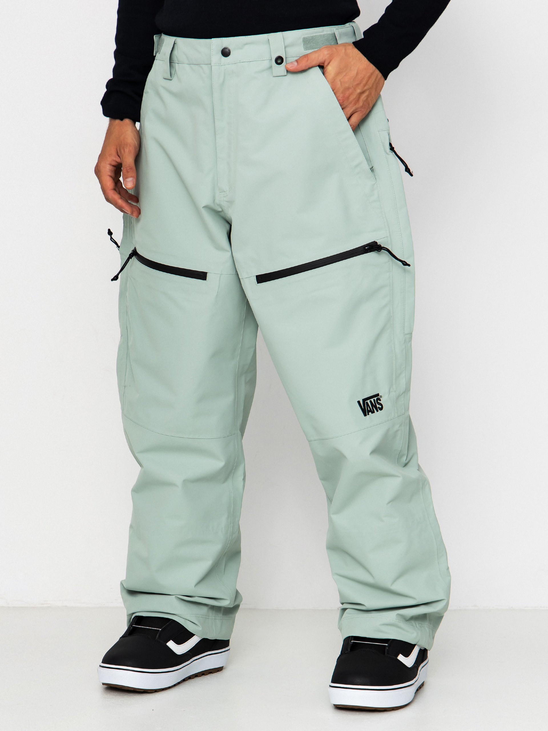 Mens Vans MTE High Country 3L 2.0 Snowboard pants (gray olive)