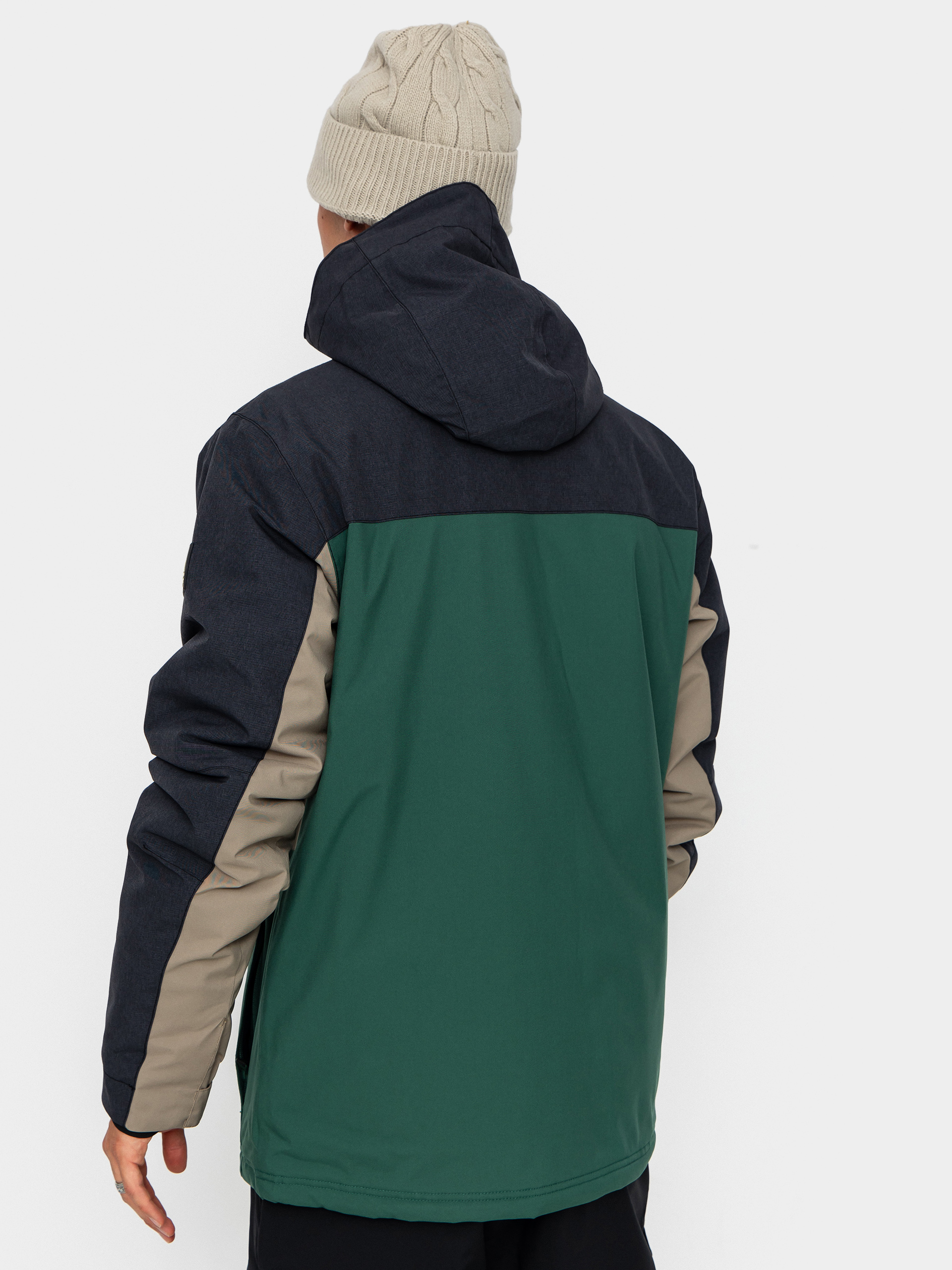 Mens Quiksilver Snowboard jacket Dawson (trekking green)