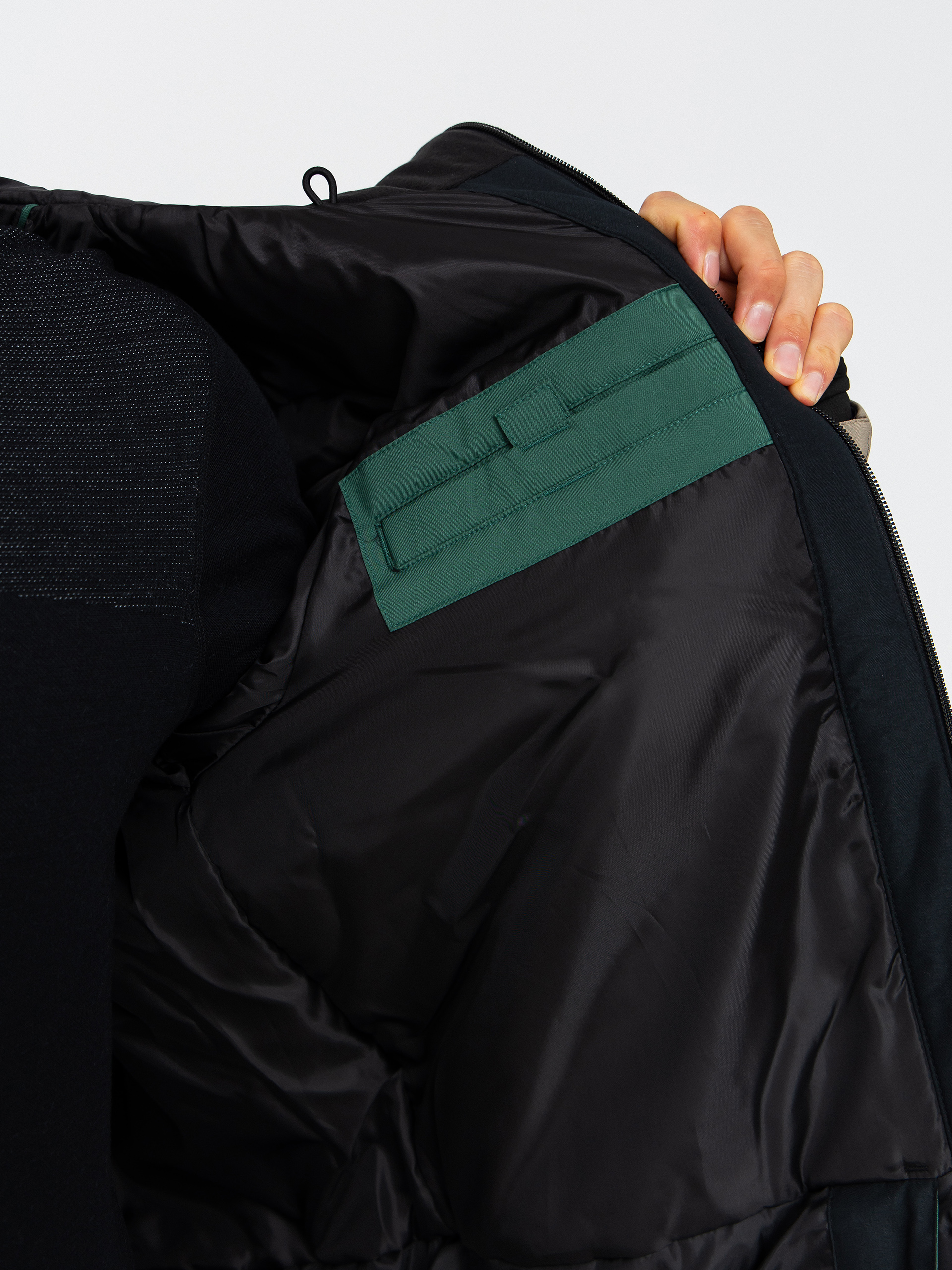 Herren Quiksilver Snowboard Jacke Dawson (trekking green)