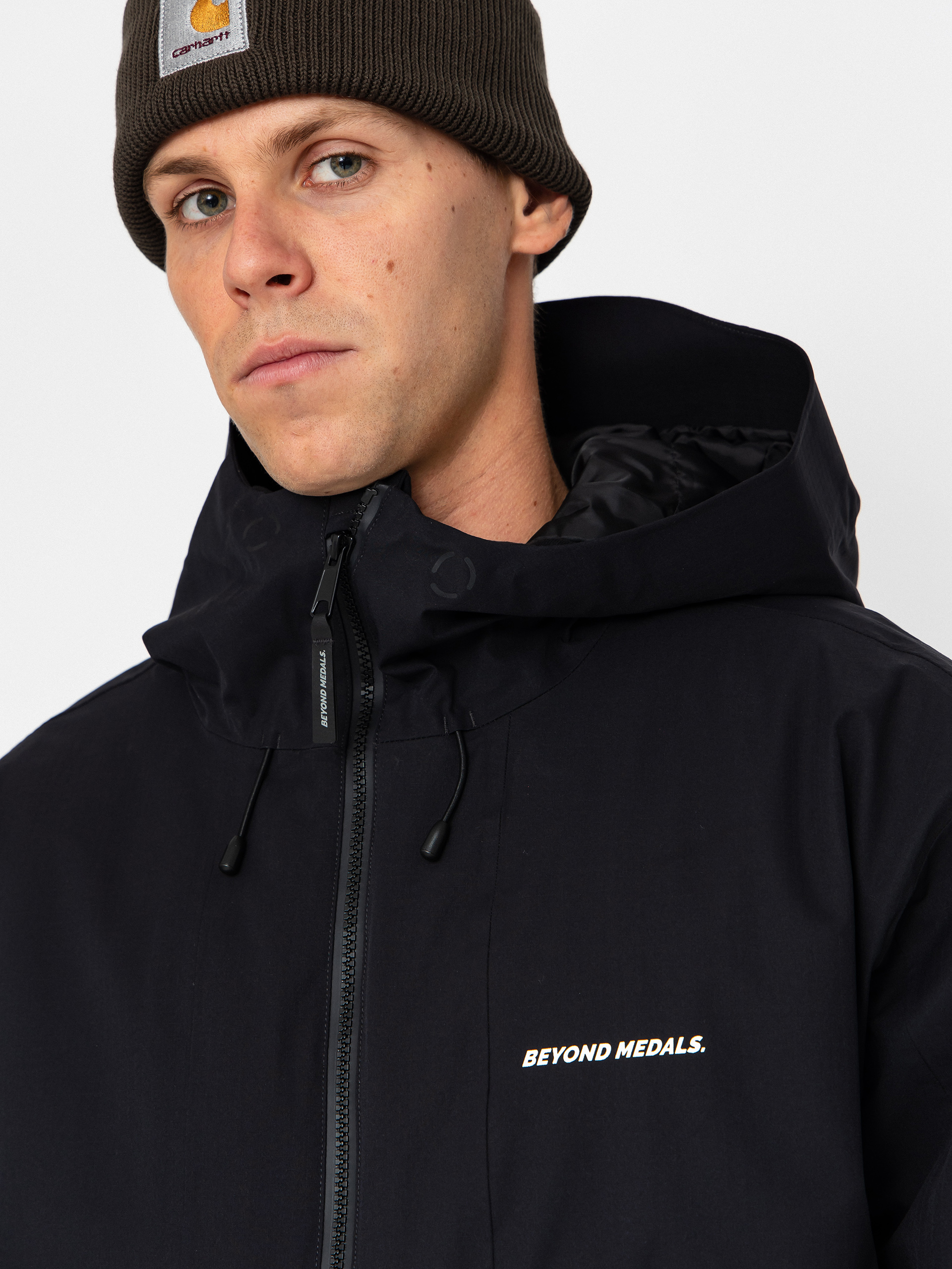 Mens Beyond Medals Snowboard jacket Fullzip 2L (black)