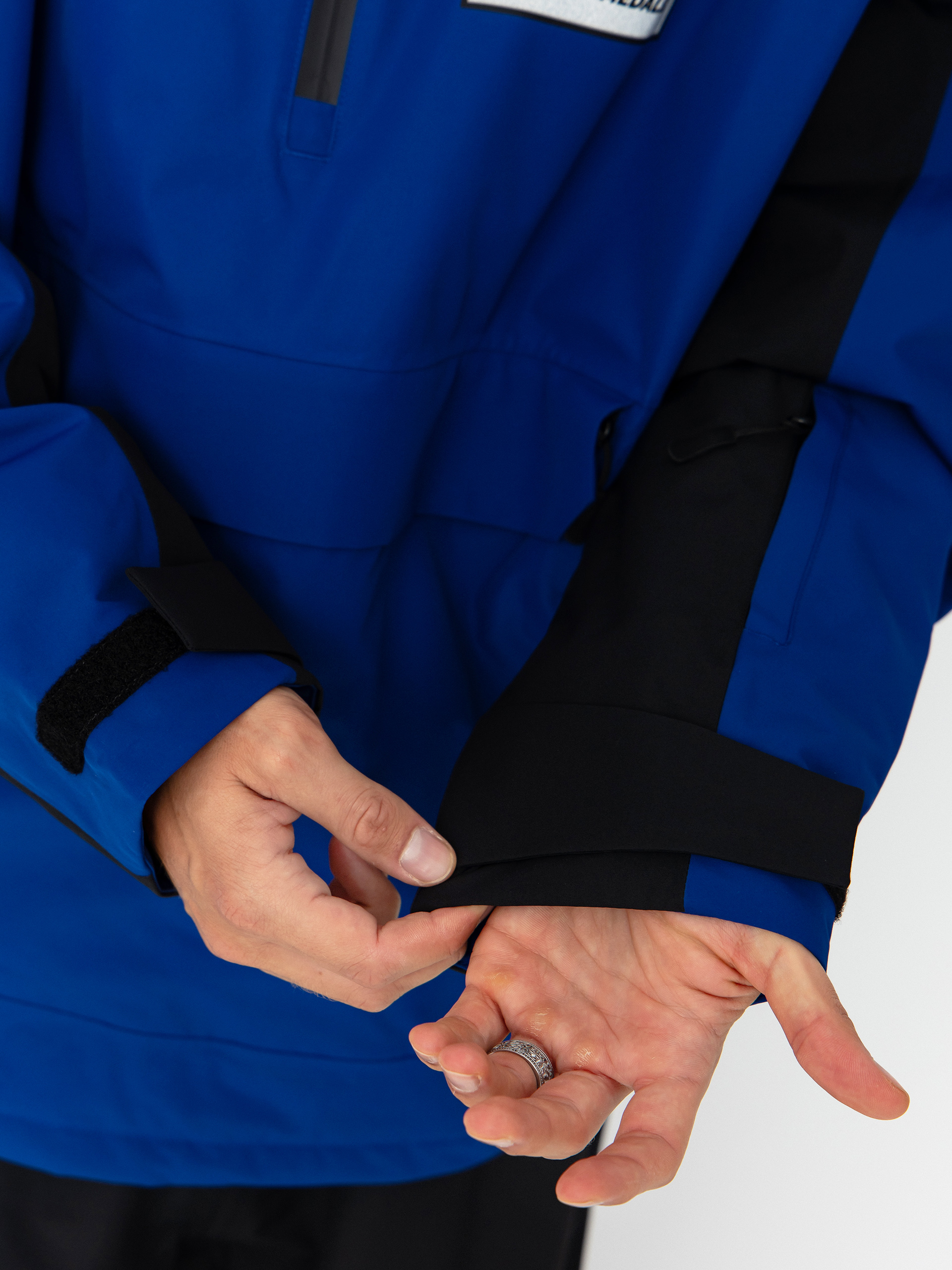 Herren Beyond Medals Retro Anorak 2L Snowboard Jacke (blue)