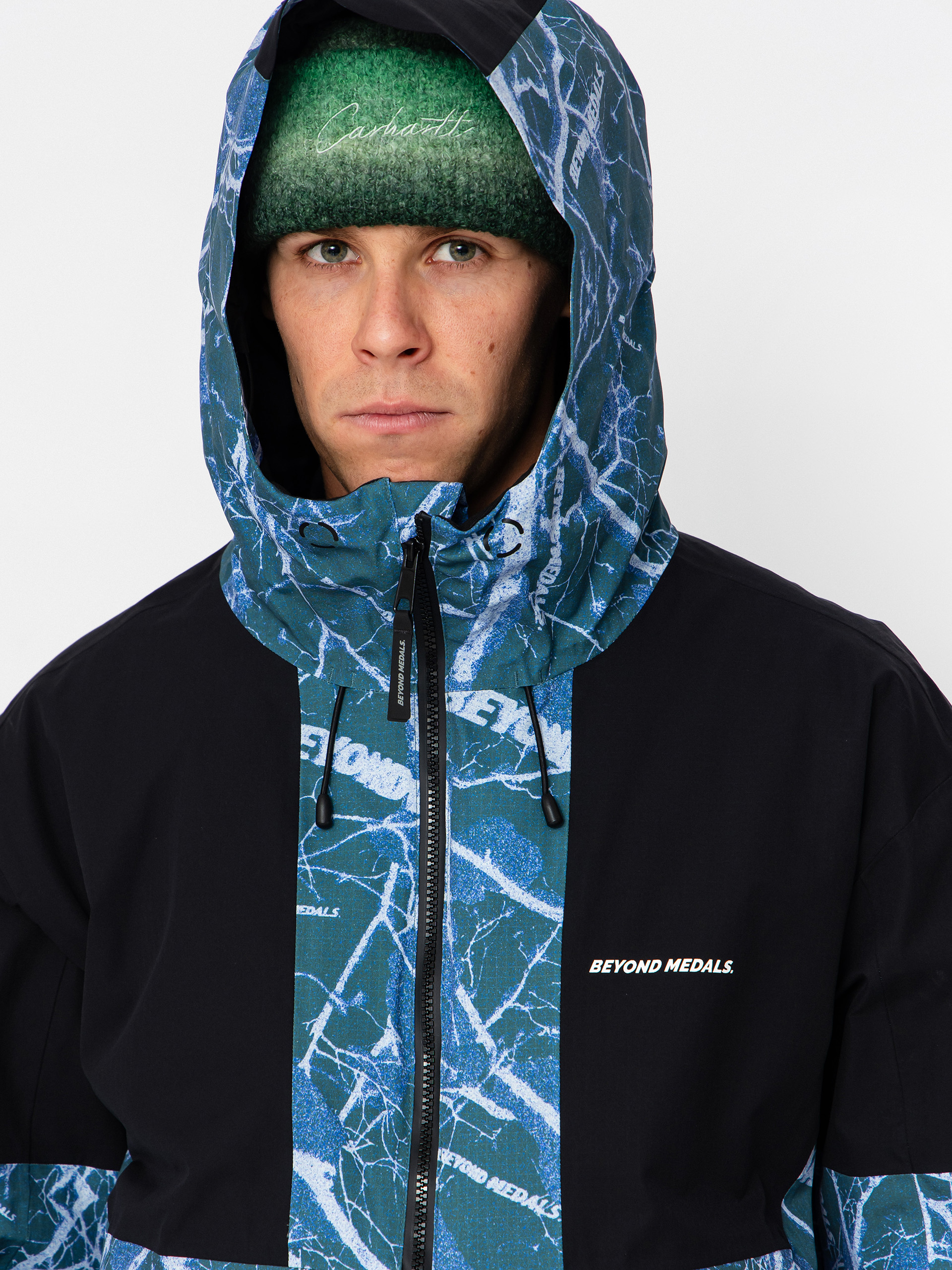 Mens Beyond Medals Fullzip Shirakaba 2L Snowboard jacket (print)