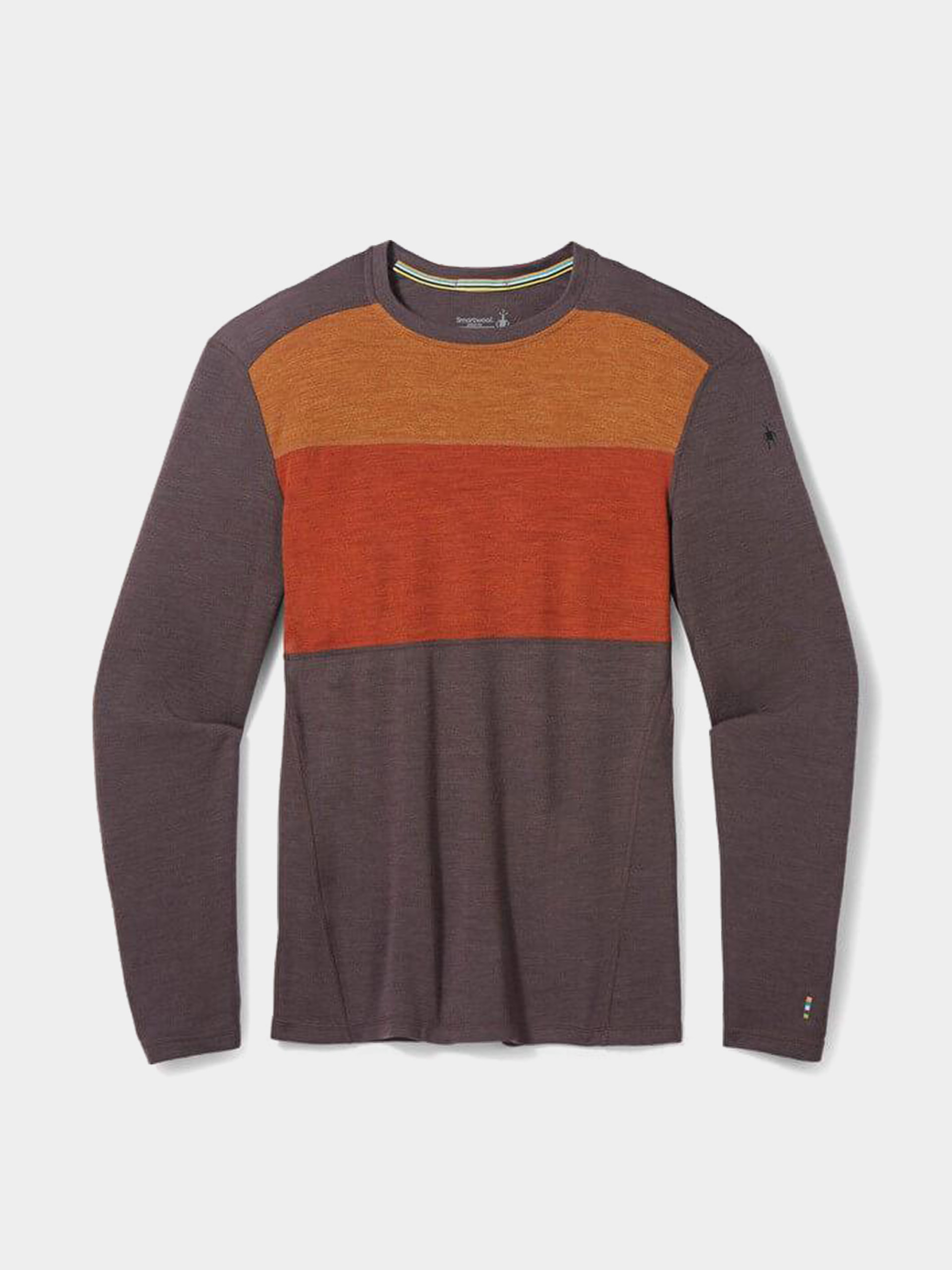 Smartwool Unterwäsche Classic Thermal Merino Base Layer Colorblock Crew Boxed (colorblock)