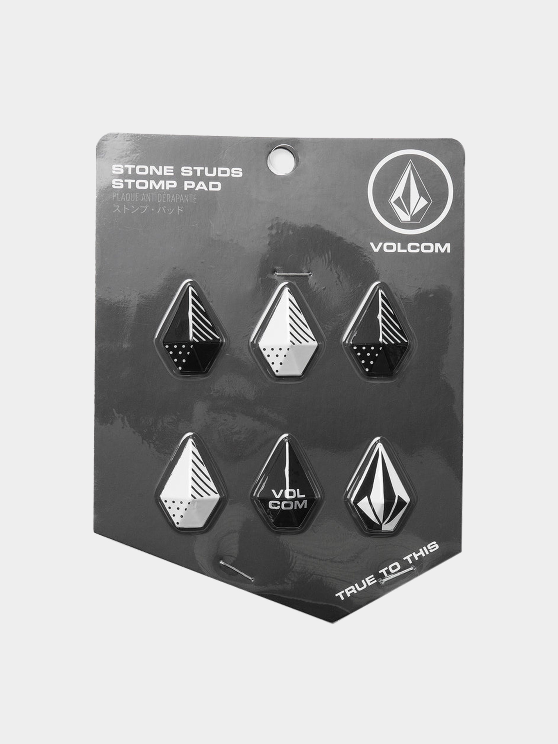 Volcom Zubehör Stone Studs Stomp Wmn (black white)
