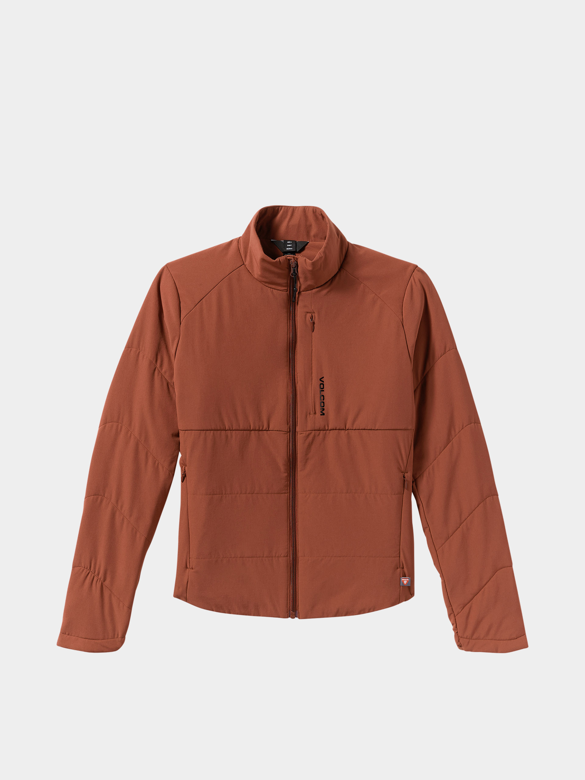 VOLCOM ブラウン スノーボードジャケット Volcom Snowboard jacket Evergreen Full Zip Wmn - brown (henna)