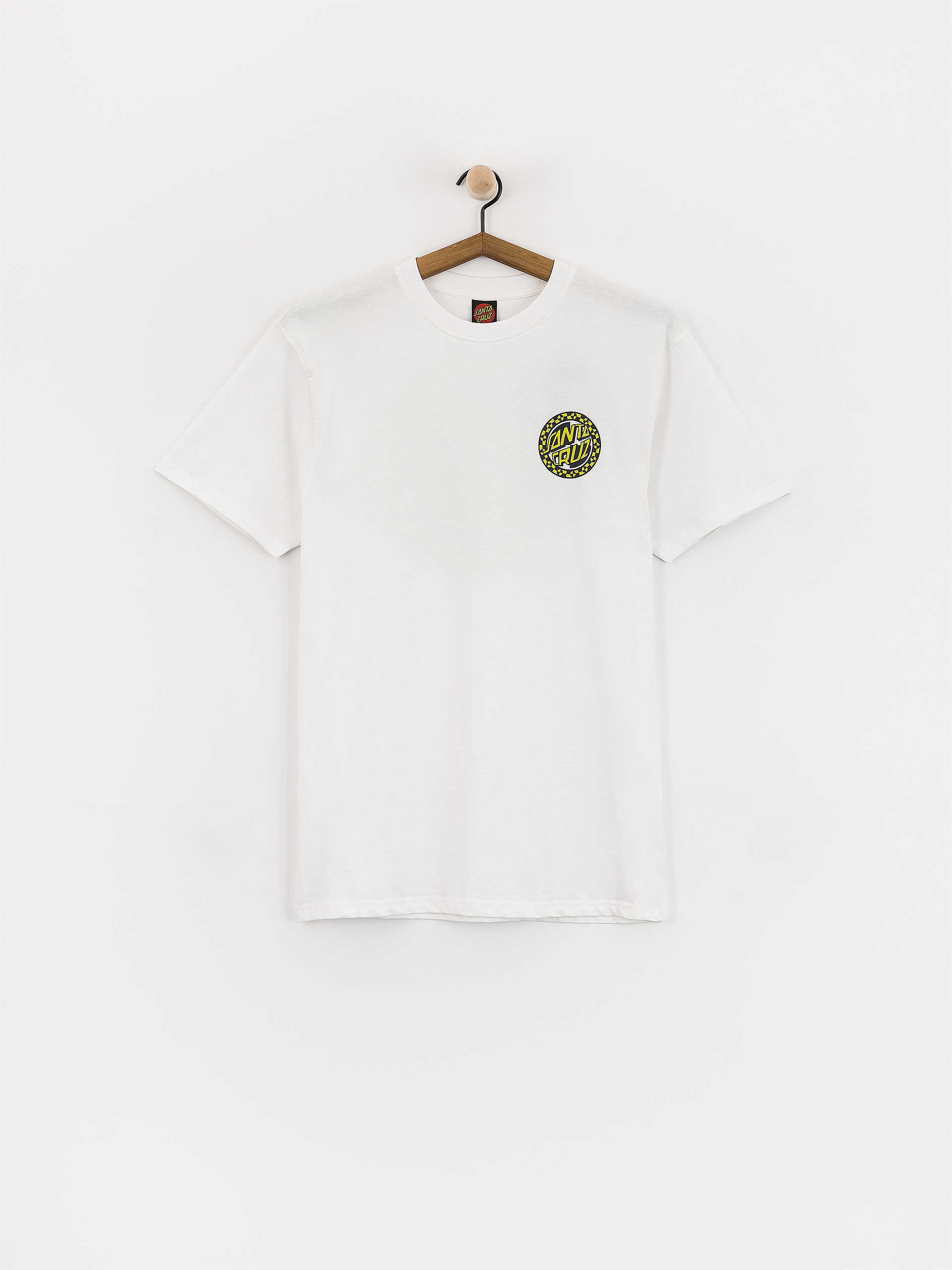 Santa Cruz T-Shirt Malba Crash Dot Chest - white (white)