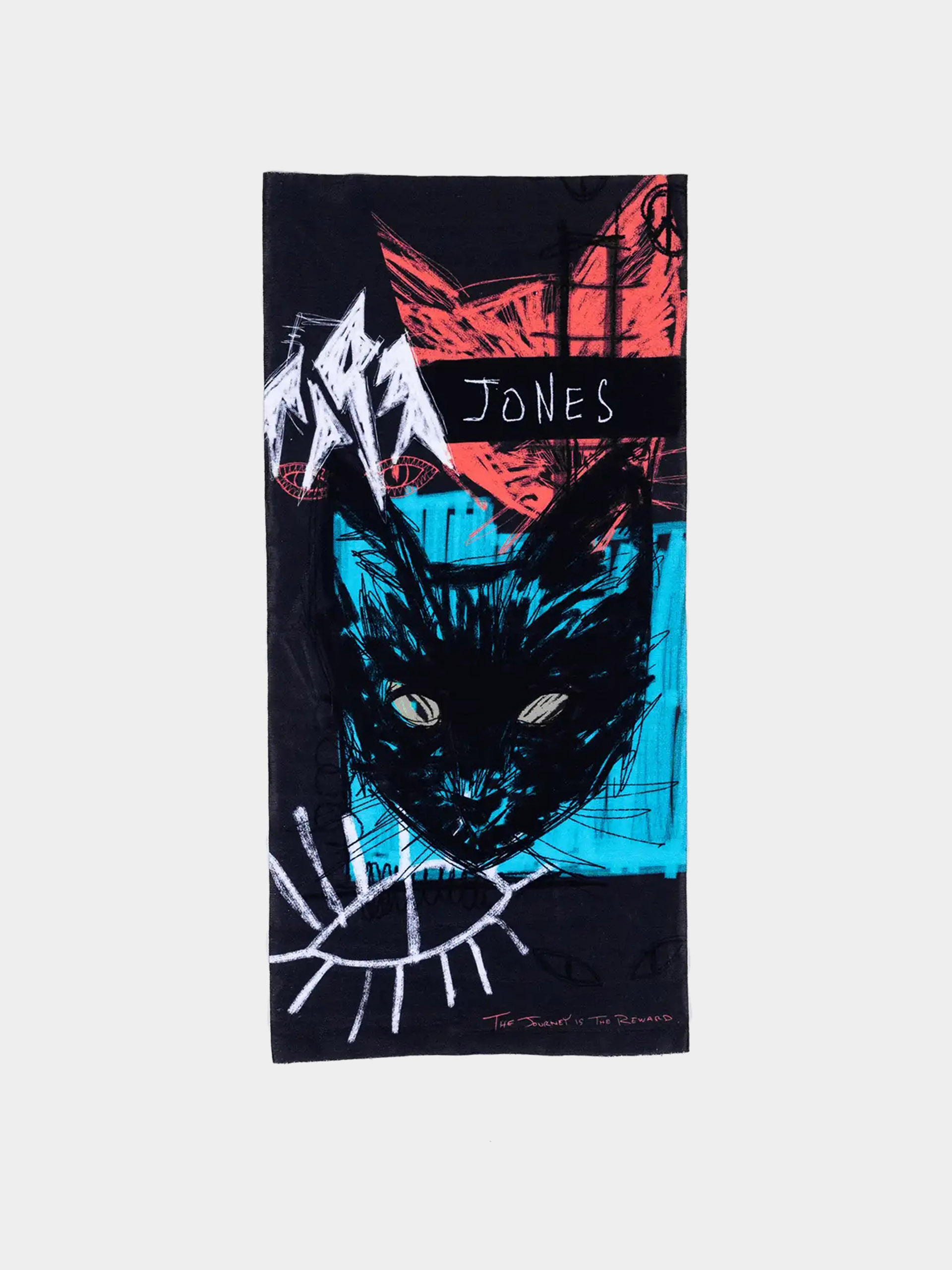 Jones Snowboards Neckwarmer Lightweight Recycled Neckwarmer (rally cat)