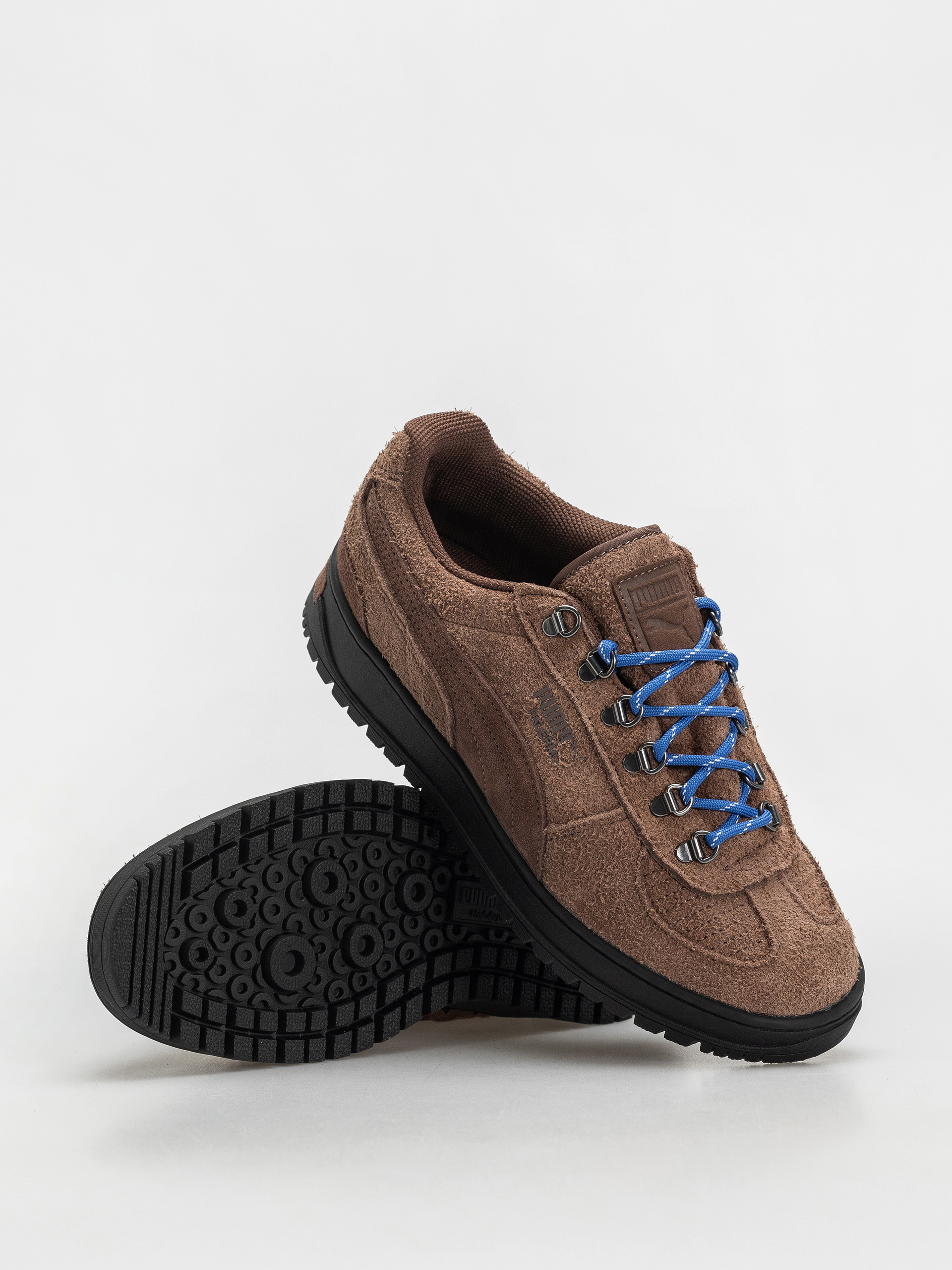 Puma Schuhe Palermo Alpino Fuzzy (chestnut brown/mountain blue)