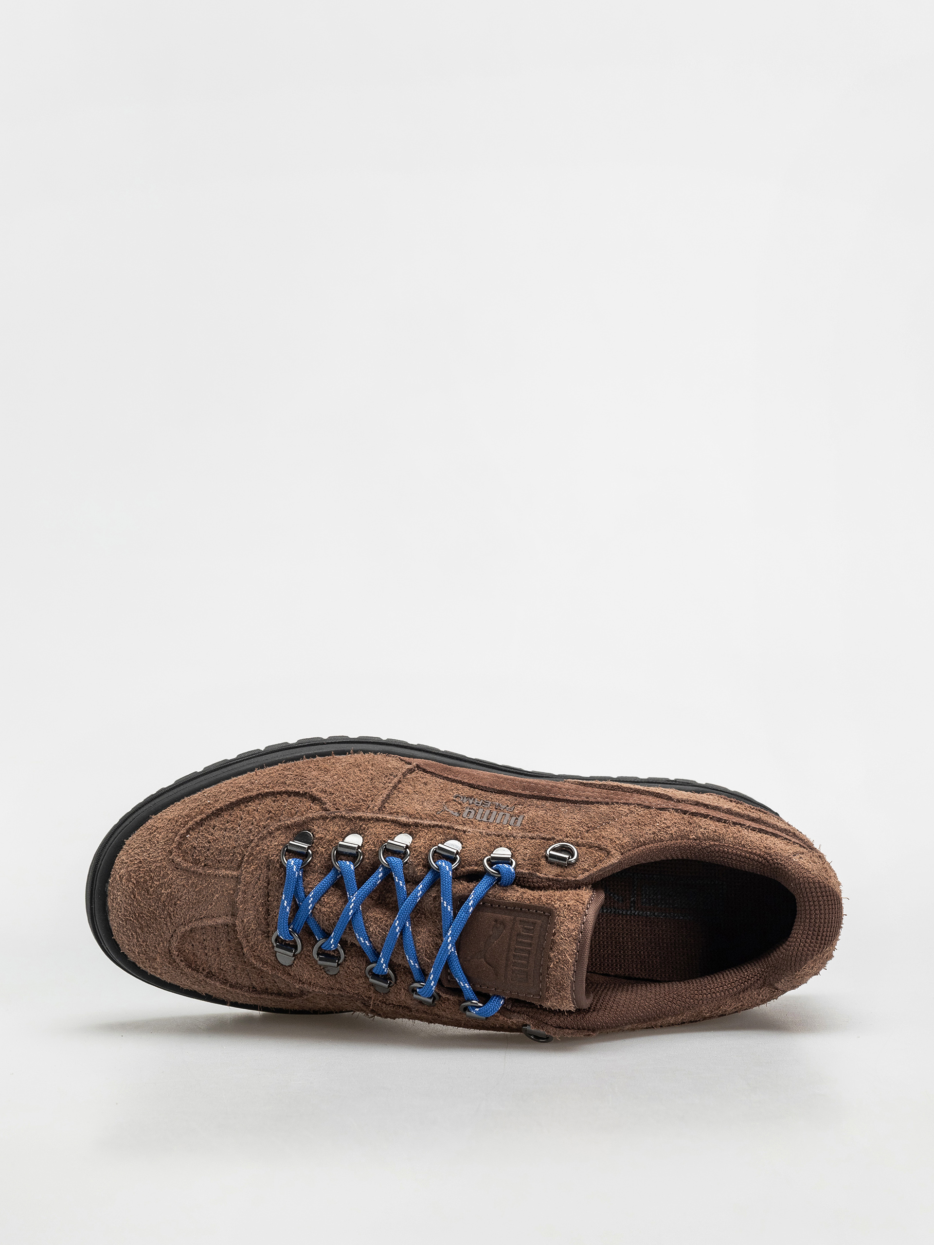 Puma Shoes Palermo Alpino Fuzzy - brown, blue (chestnut brown