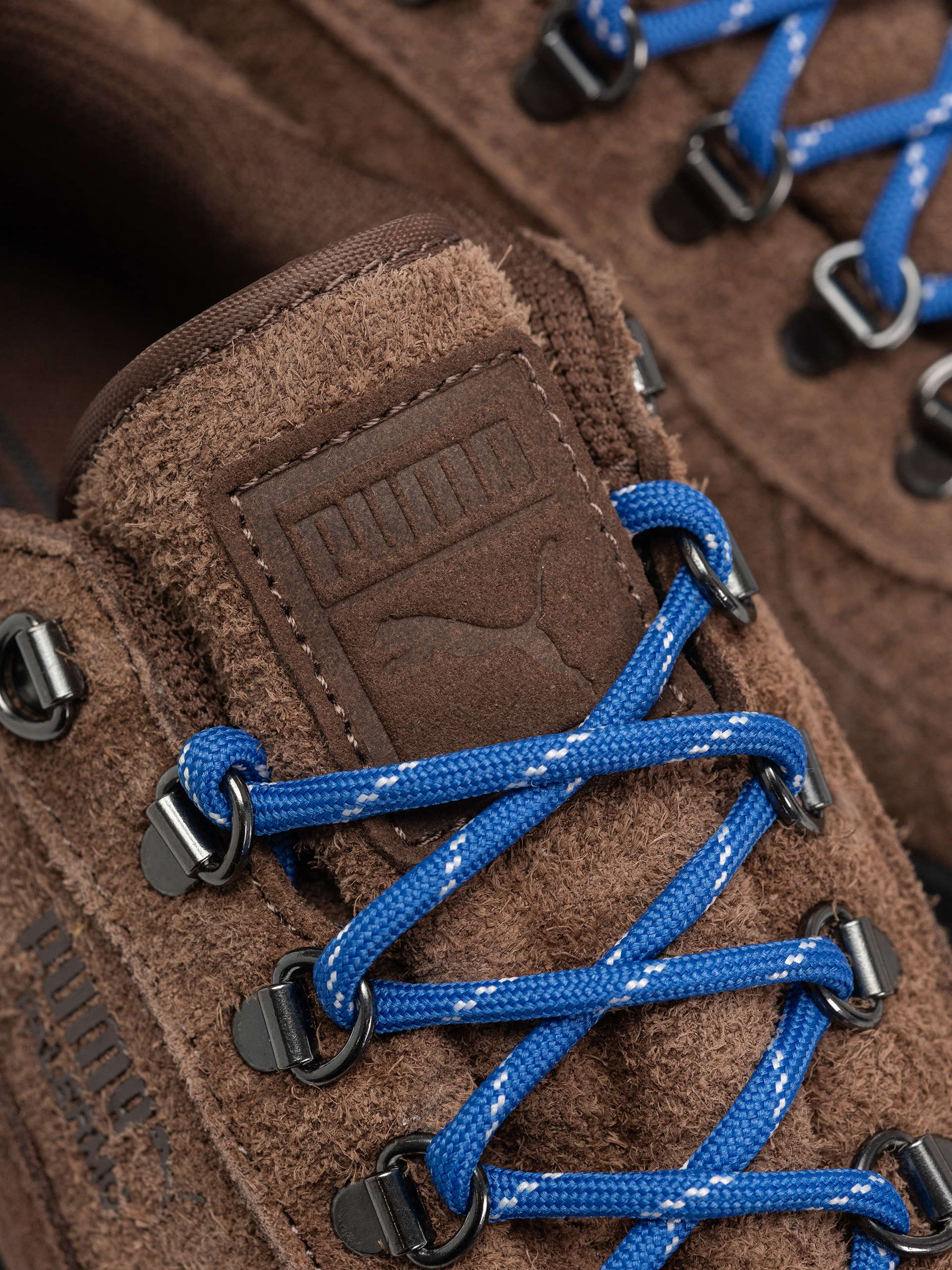 Puma Shoes Palermo Alpino Fuzzy (chestnut brown/mountain blue)