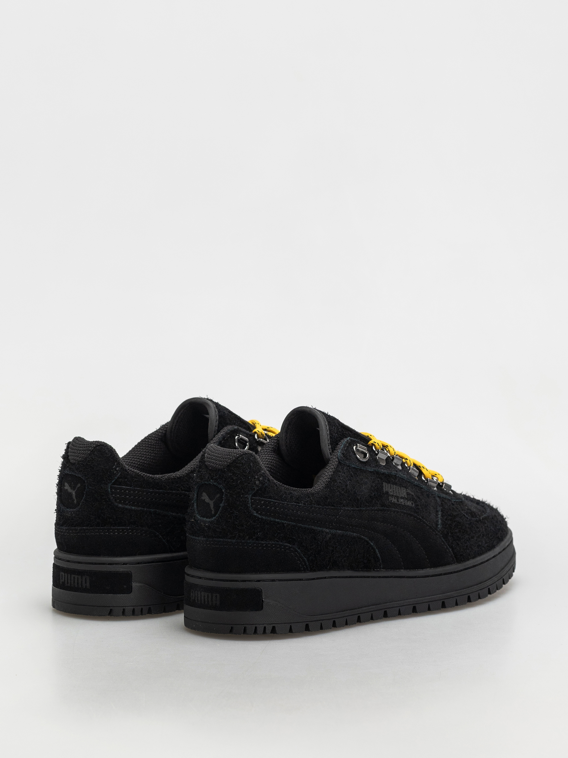 Puma Shoes Palermo Alpino Fuzzy - yellow, black (puma black/yellow