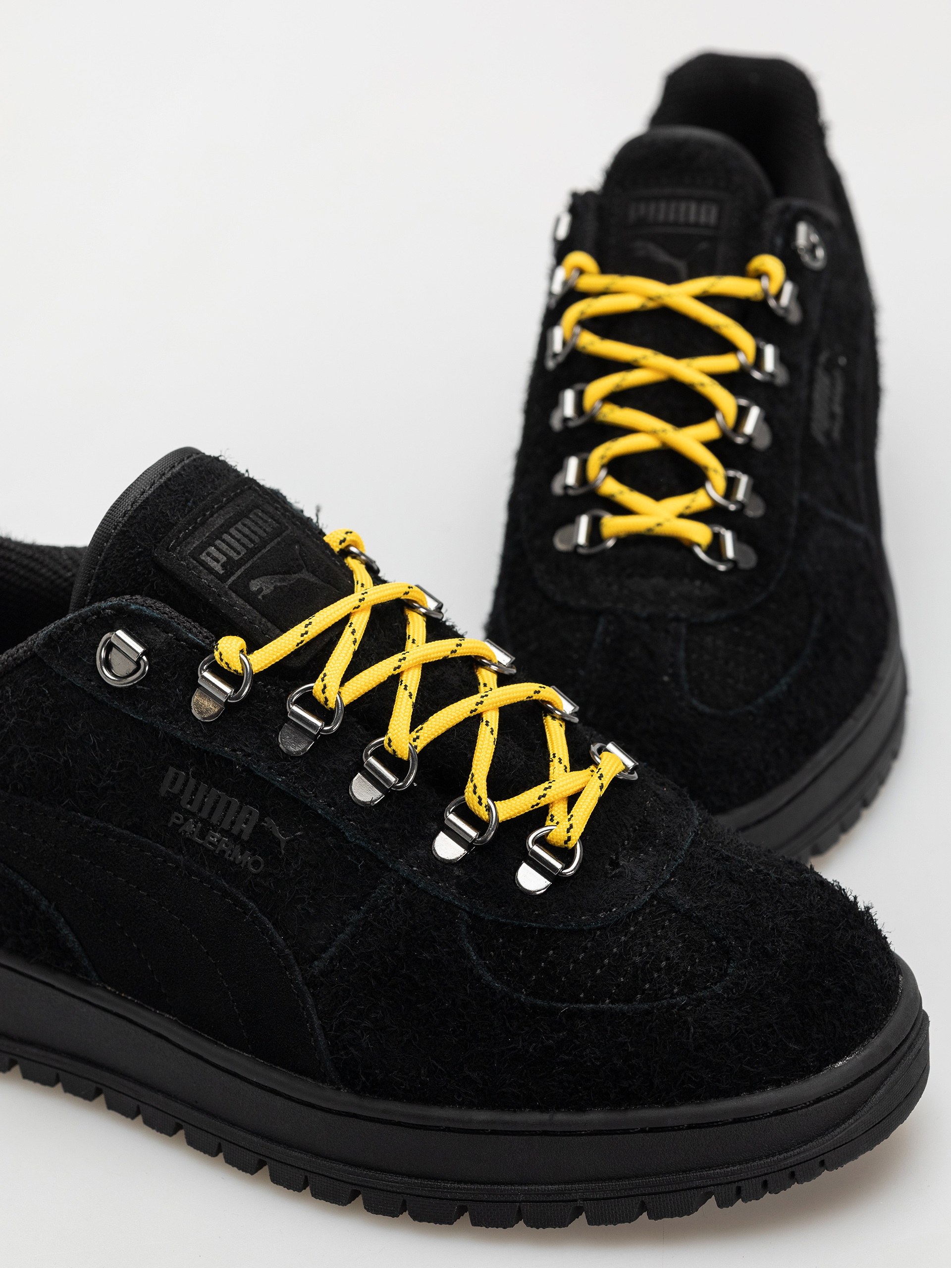 Puma Schuhe Palermo Alpino Fuzzy (puma black/yellow sizzle)