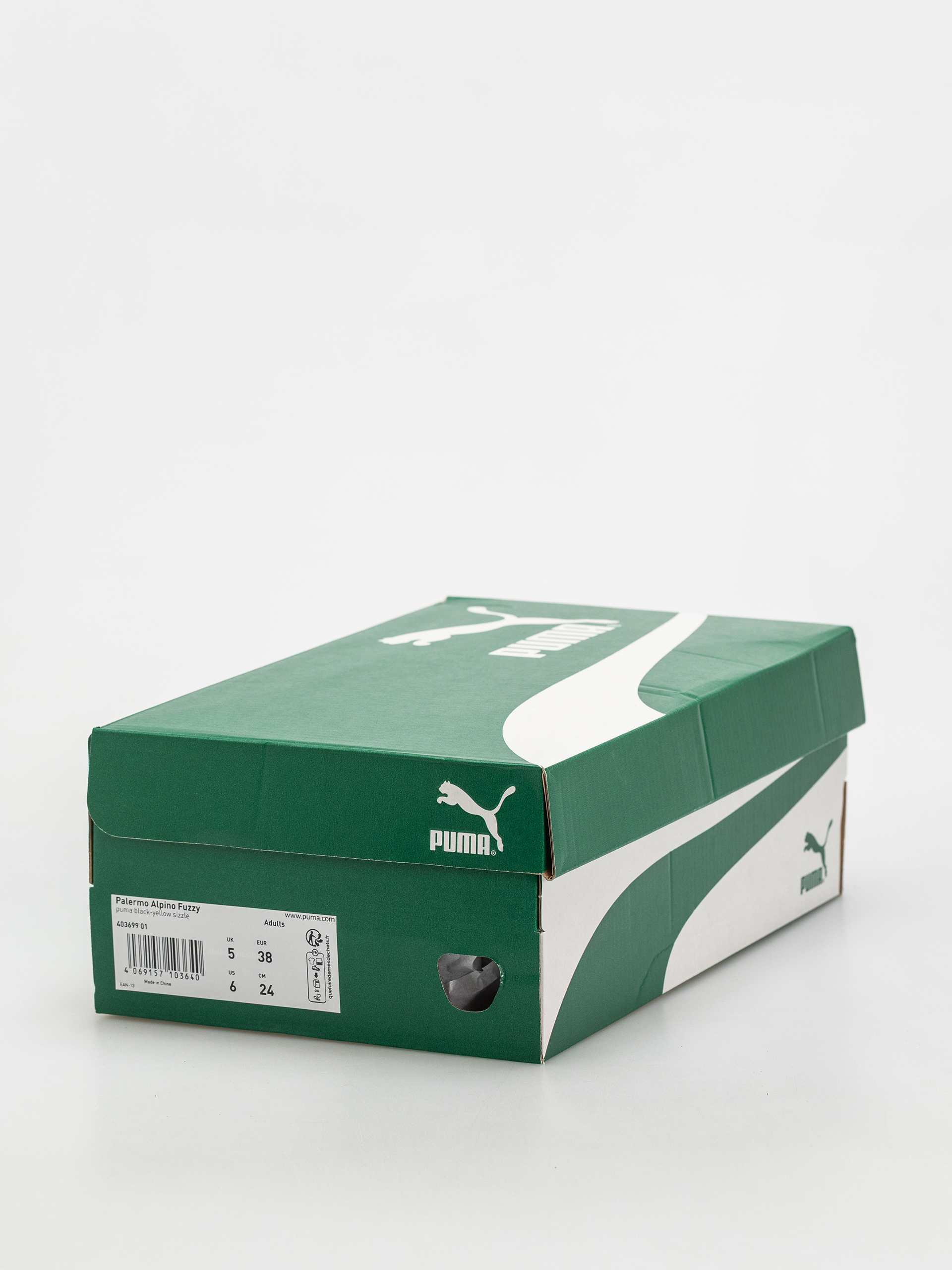 Puma Shoes Palermo Alpino Fuzzy (puma black/yellow sizzle)