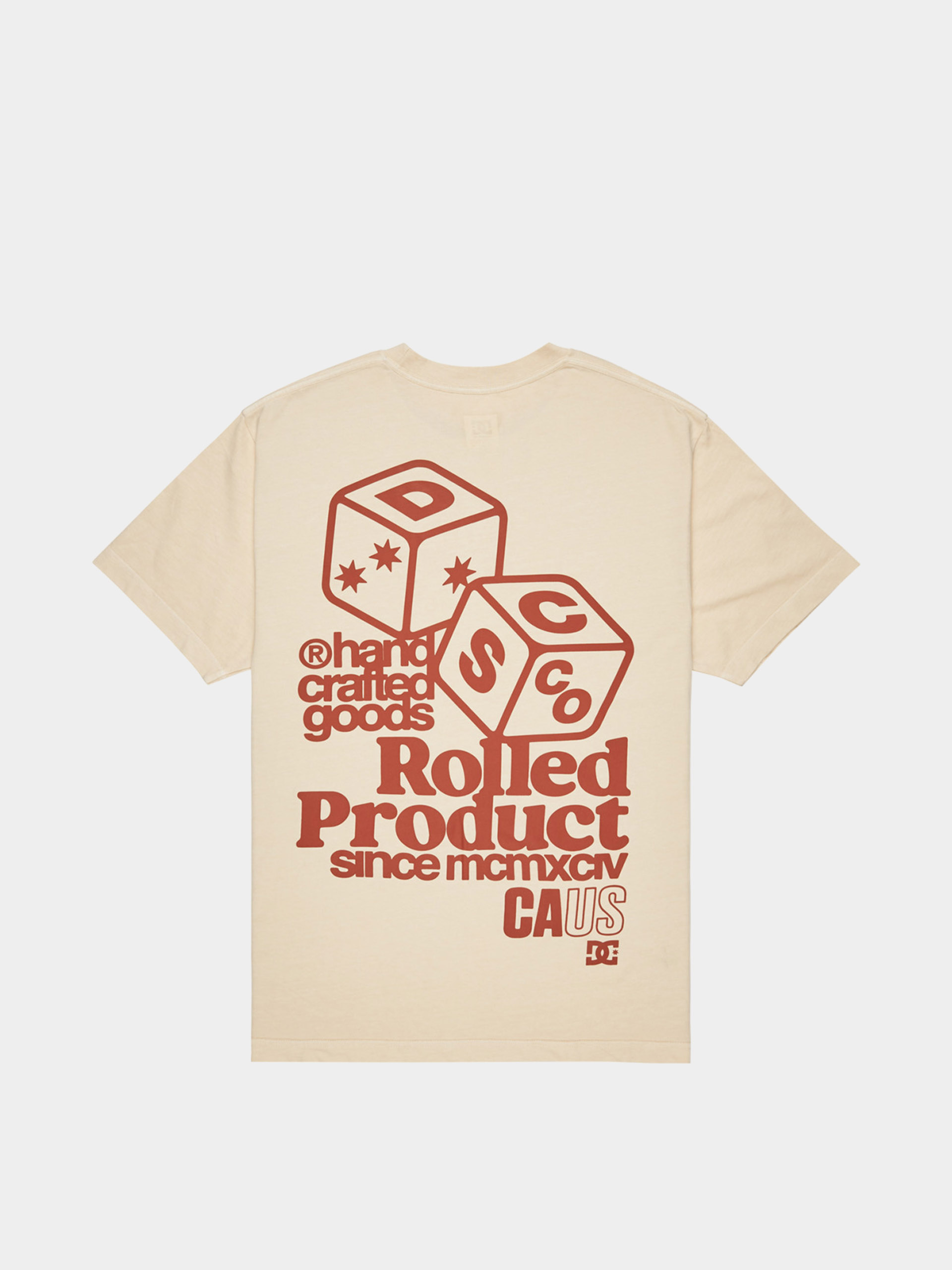 DC T-Shirt High Rollin (oatmeal)