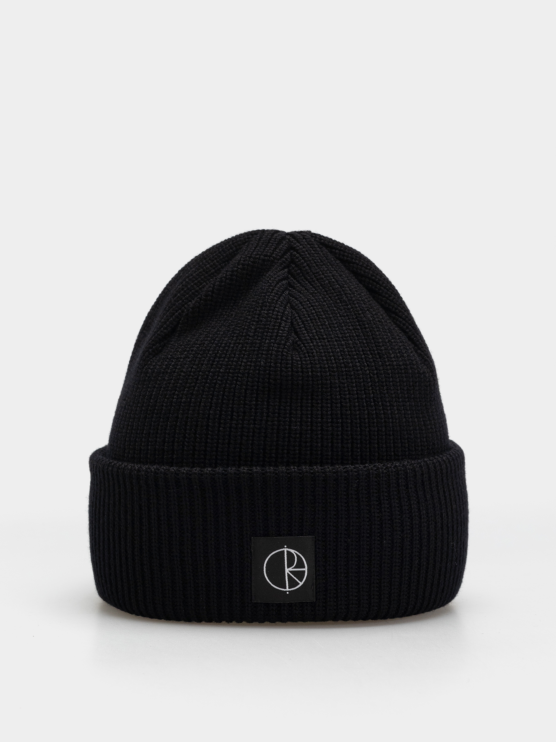 Polar Skate Double Fold Merino Mu00fctze (black)