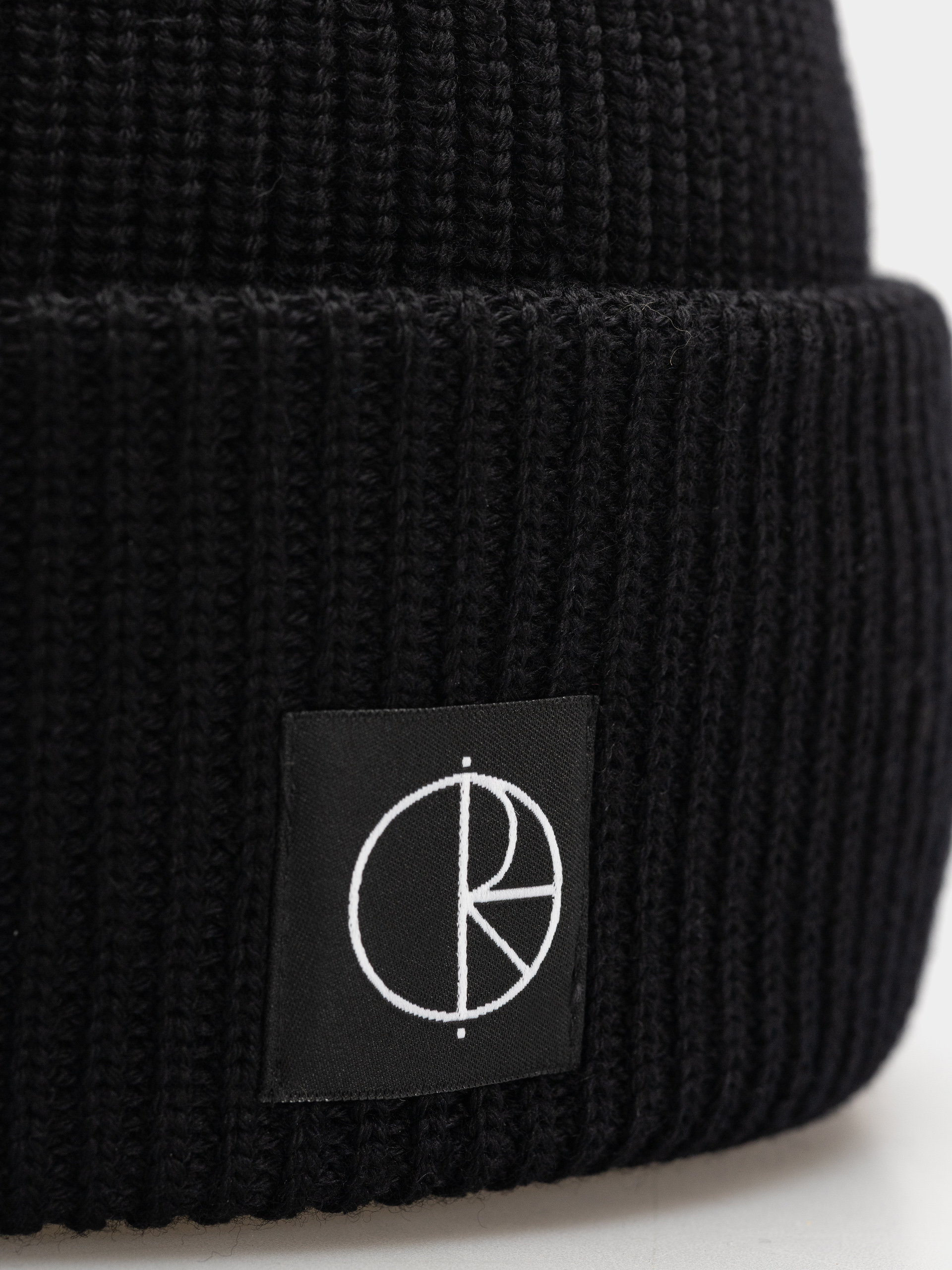 Polar Skate Double Fold Merino Mütze (black)