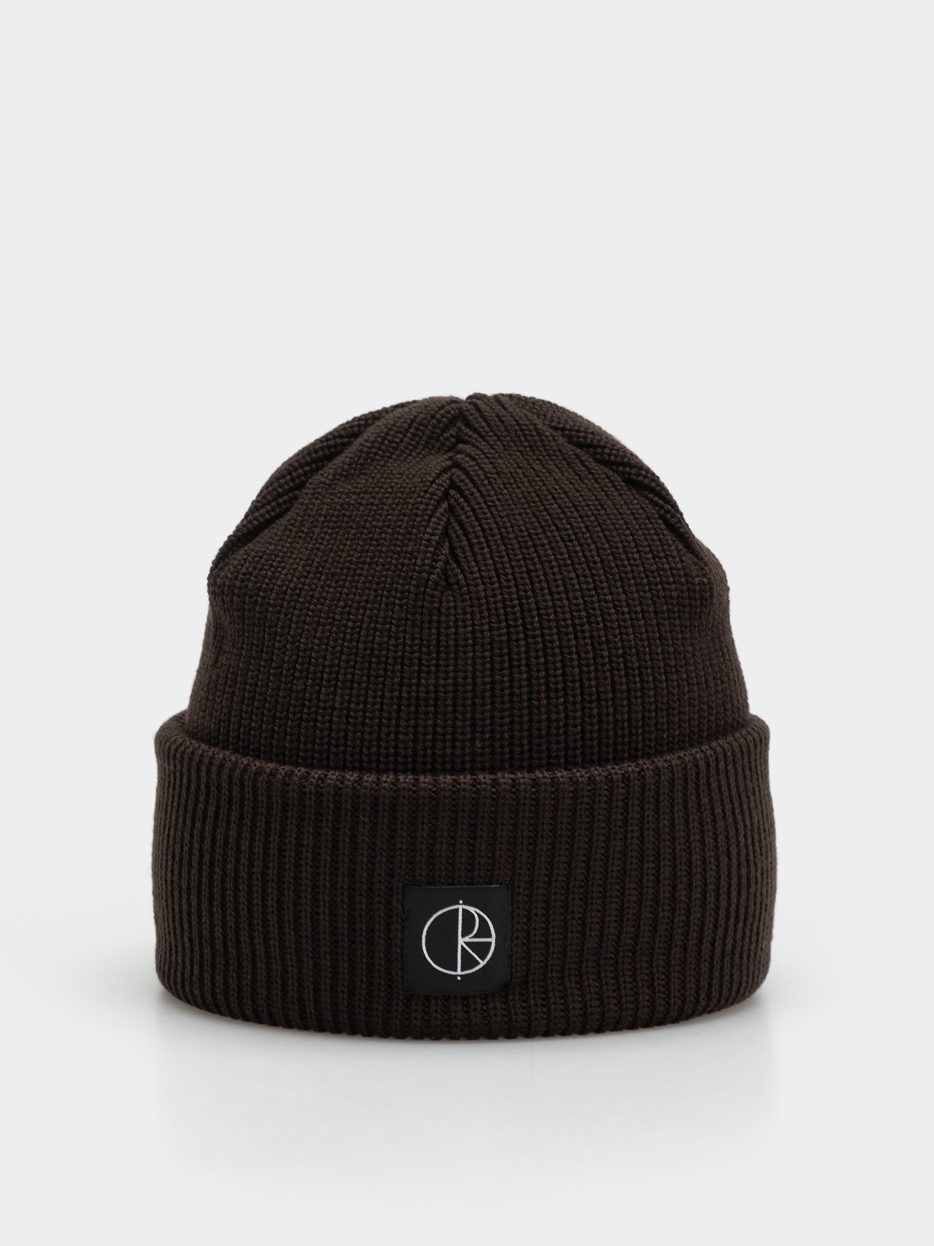 Polar Skate Double Fold Merino Beanie (brown)