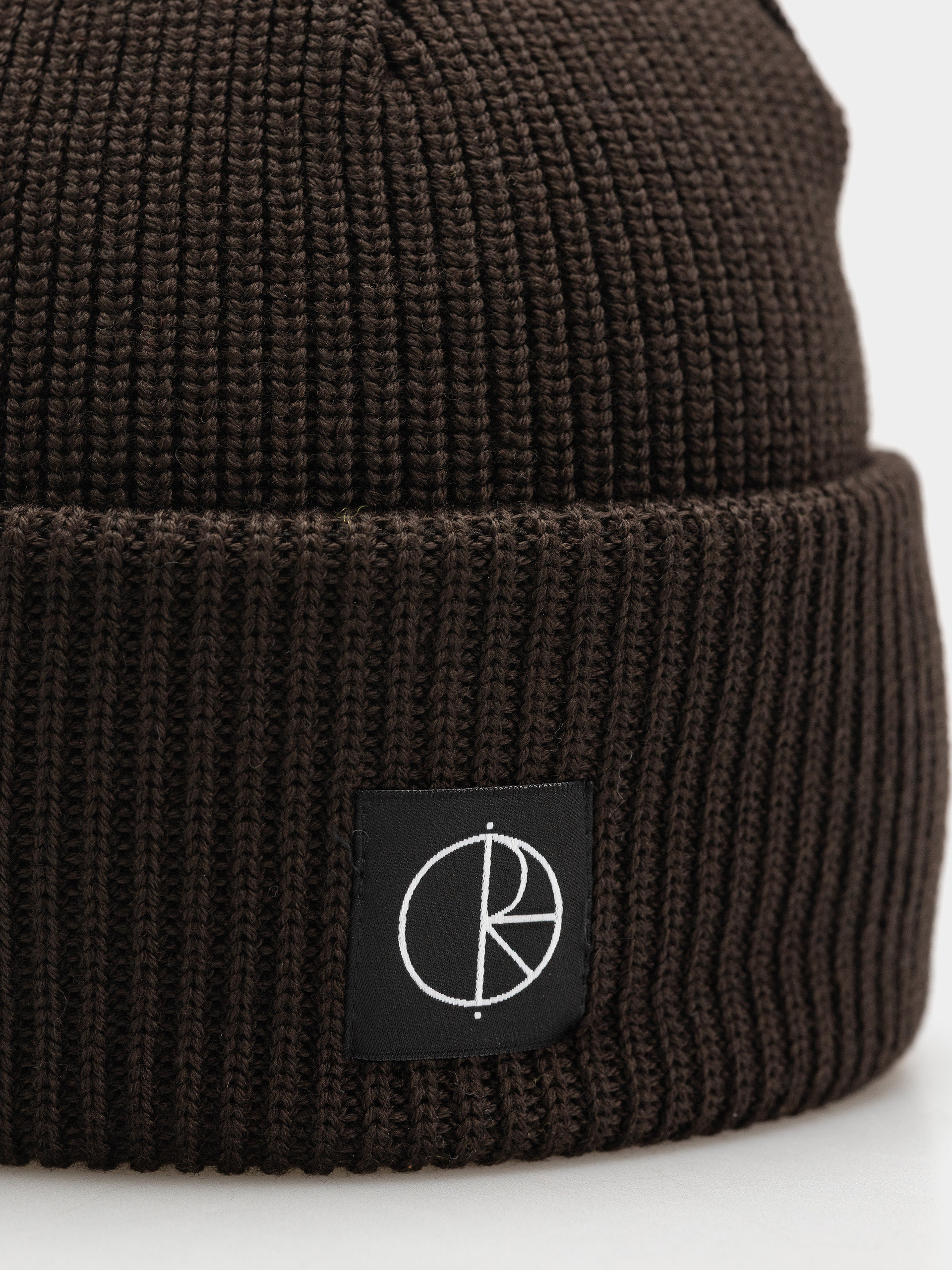 Polar Skate Double Fold Merino Mütze (brown)