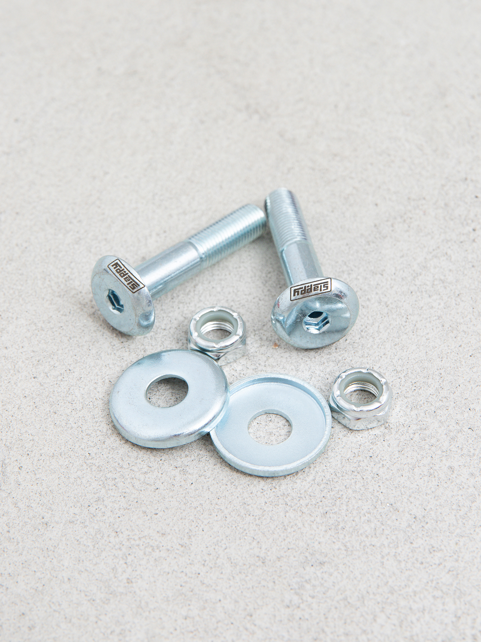 Slappy Ultra Low Inverted Hollow Kingpins Bolts (white gold)