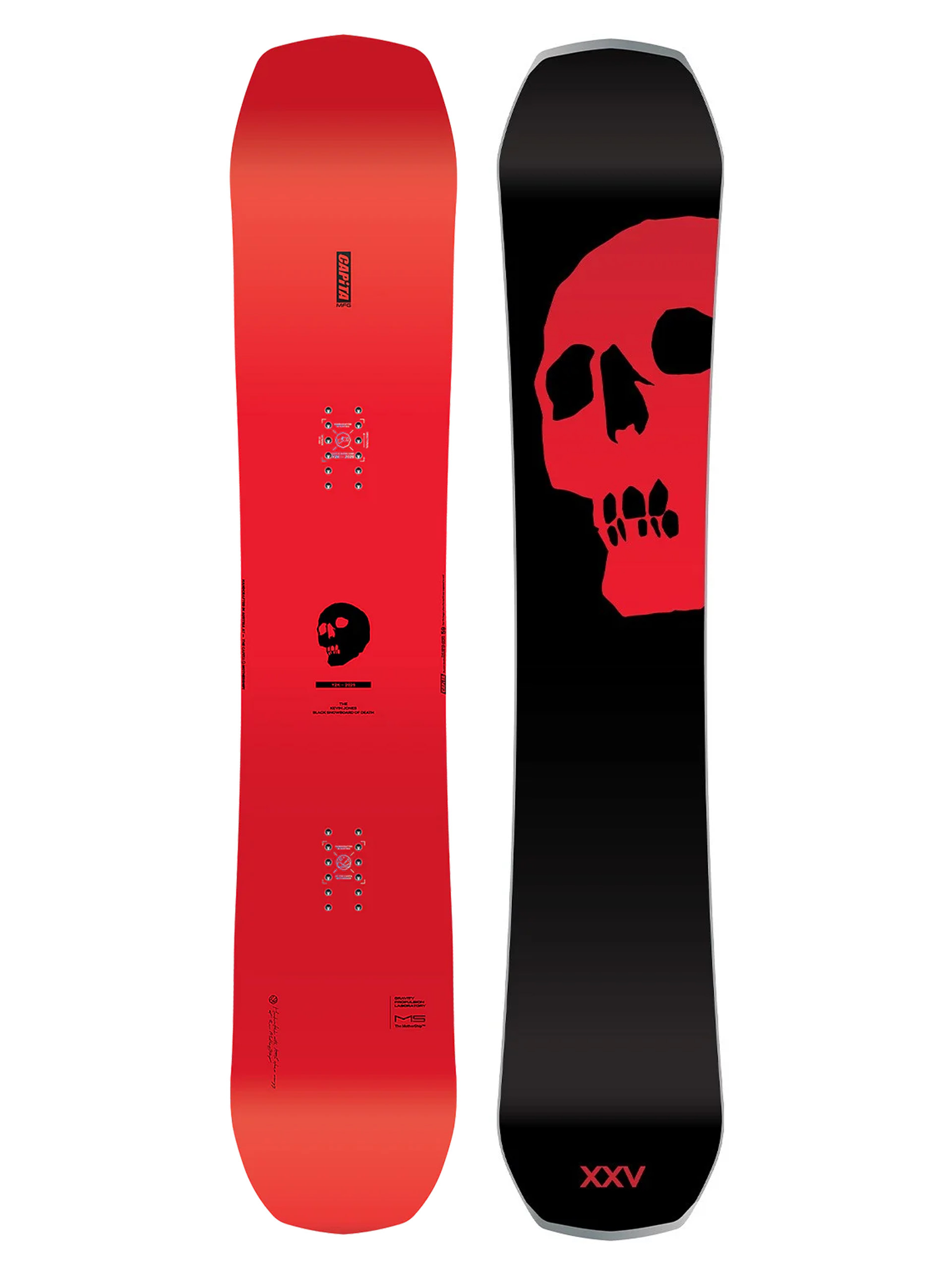 Capita Snowboard The Black Snowboard Of Death (black/red)