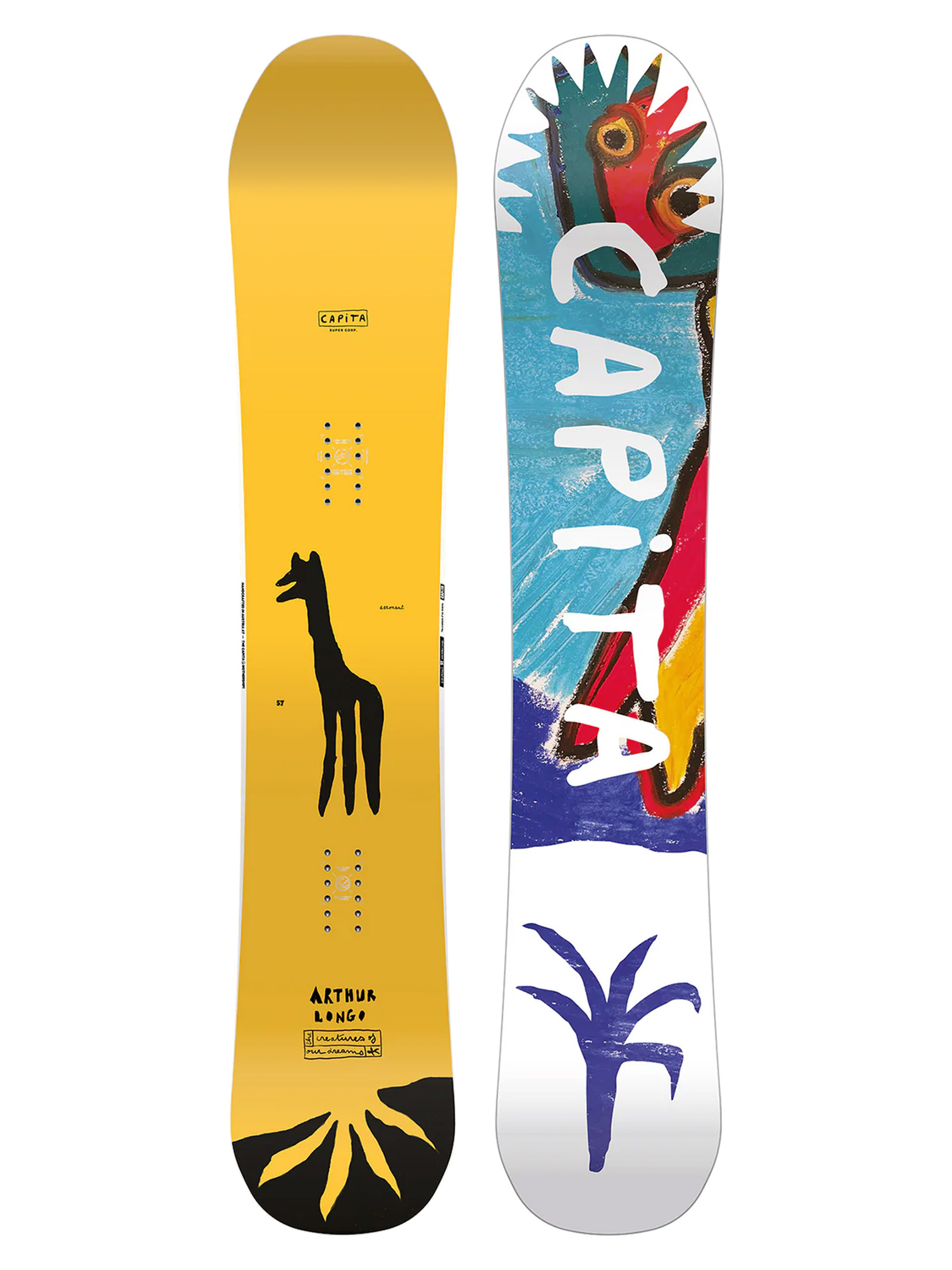 Capita Snowboard Aeronaut (yellow)
