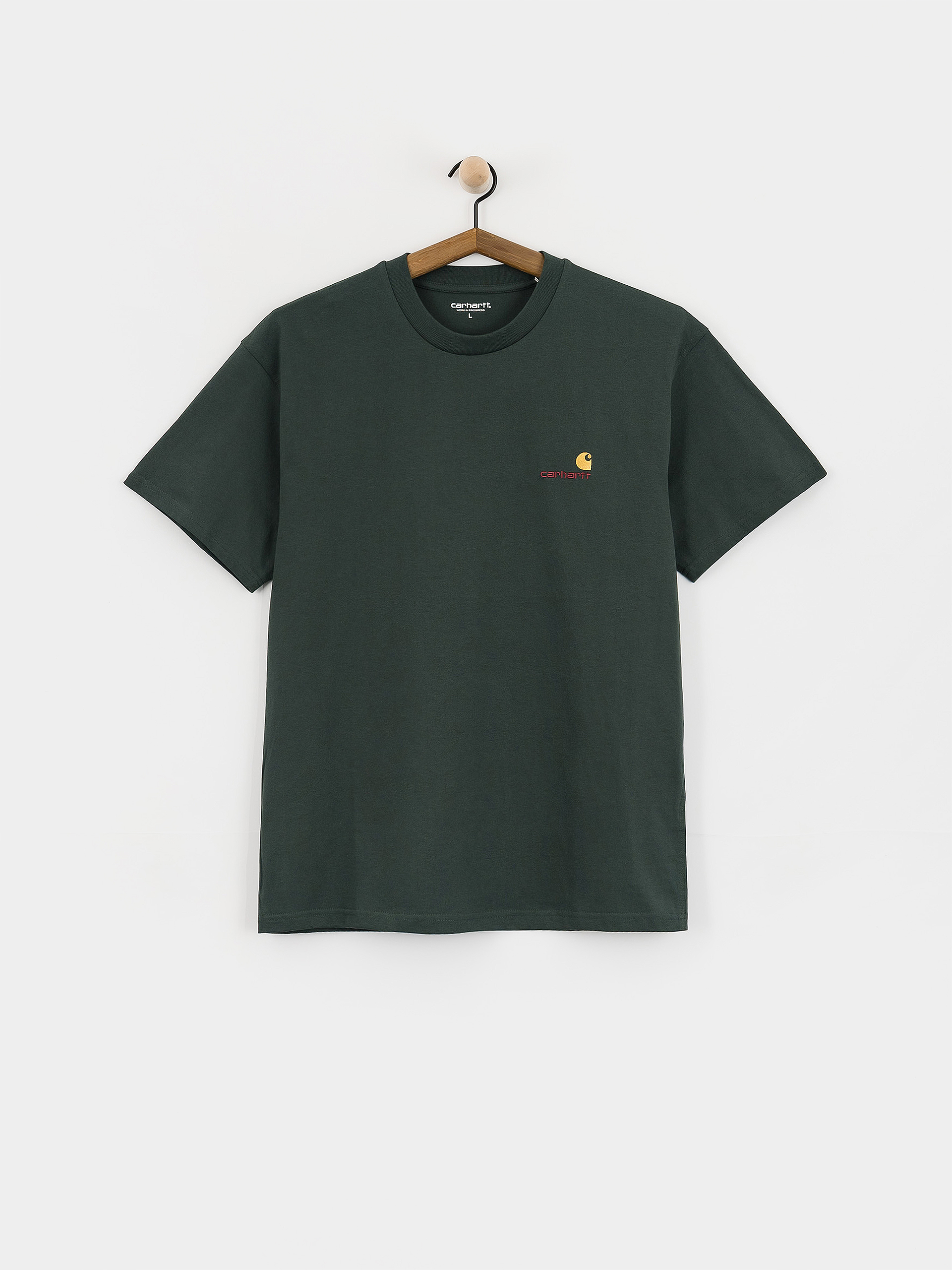 Carhartt WIP American Script T-Shirt (kale green)