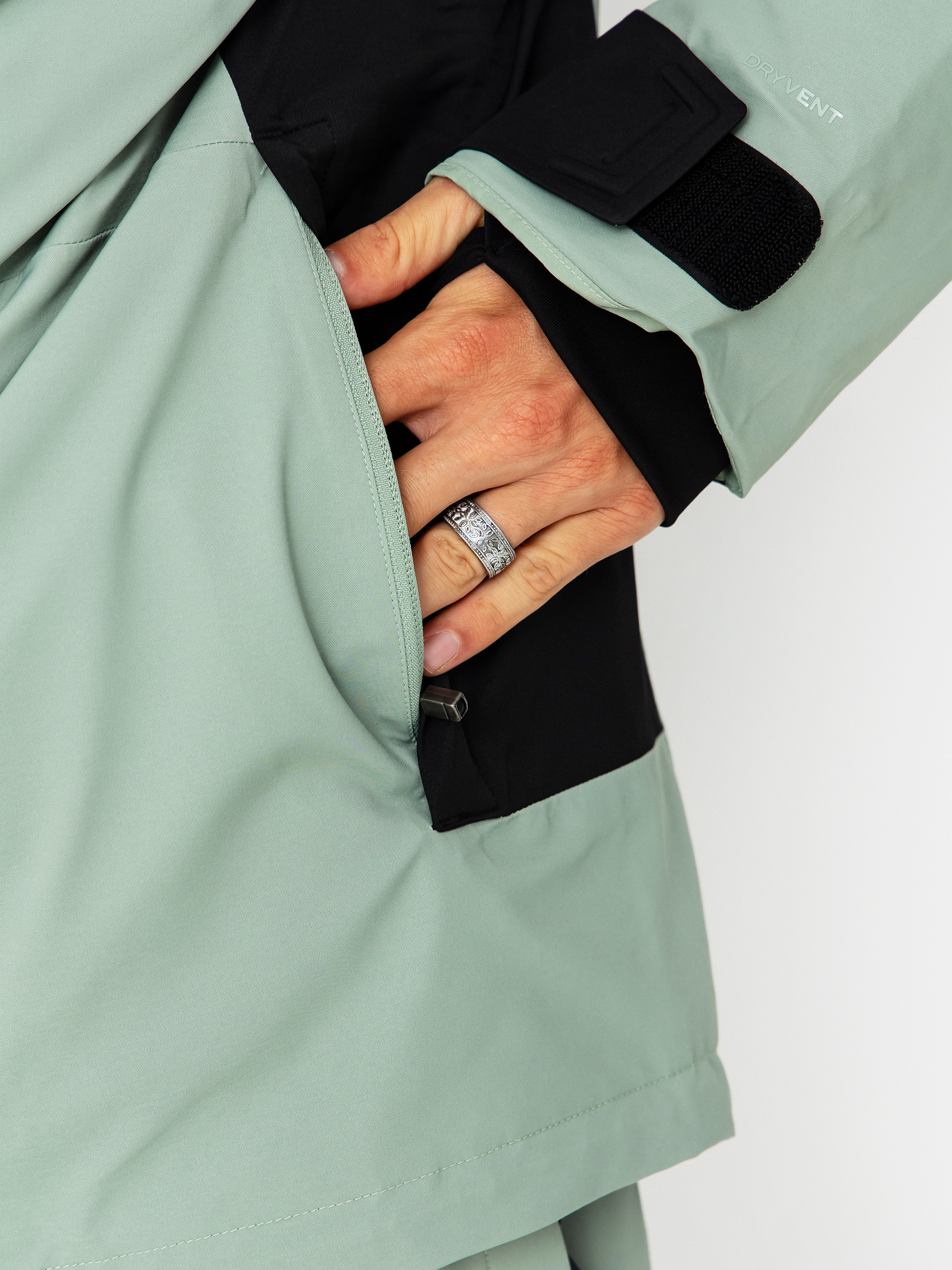 Mens The North Face Chakal Snowboard jacket (slate moss/tnf black)