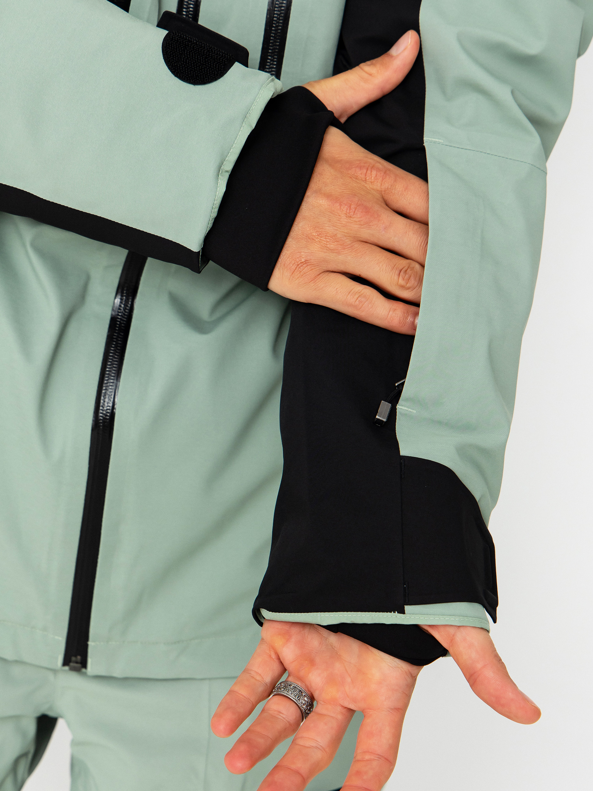 Mens The North Face Chakal Snowboard jacket (slate moss/tnf black)