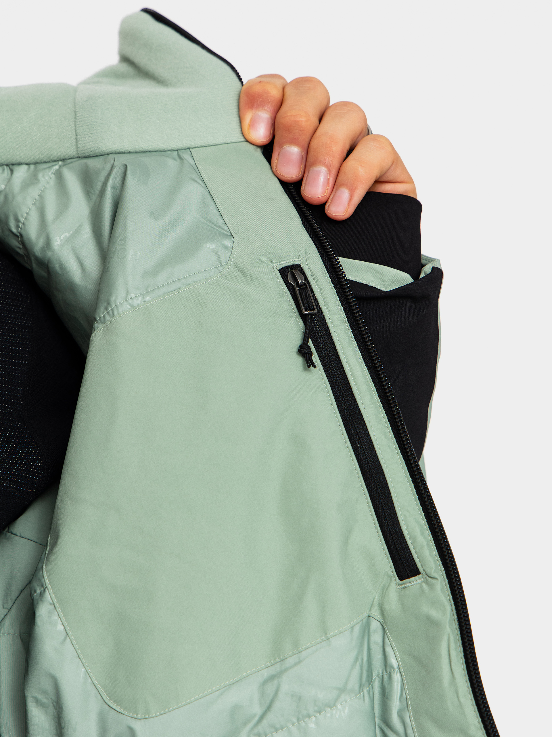 Mens The North Face Chakal Snowboard jacket (slate moss/tnf black)