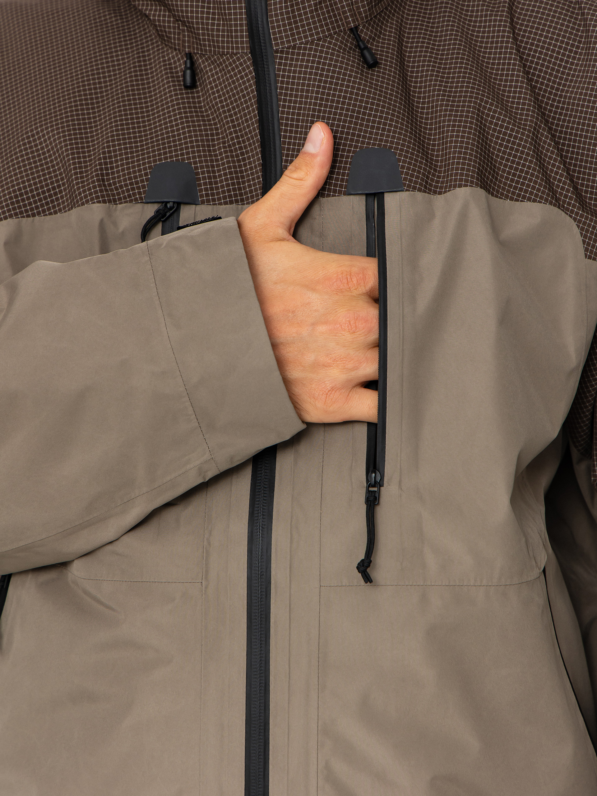The North Face Hke Devils Thumb Insl GTX Jacket (mocha brown/smokey brow)
