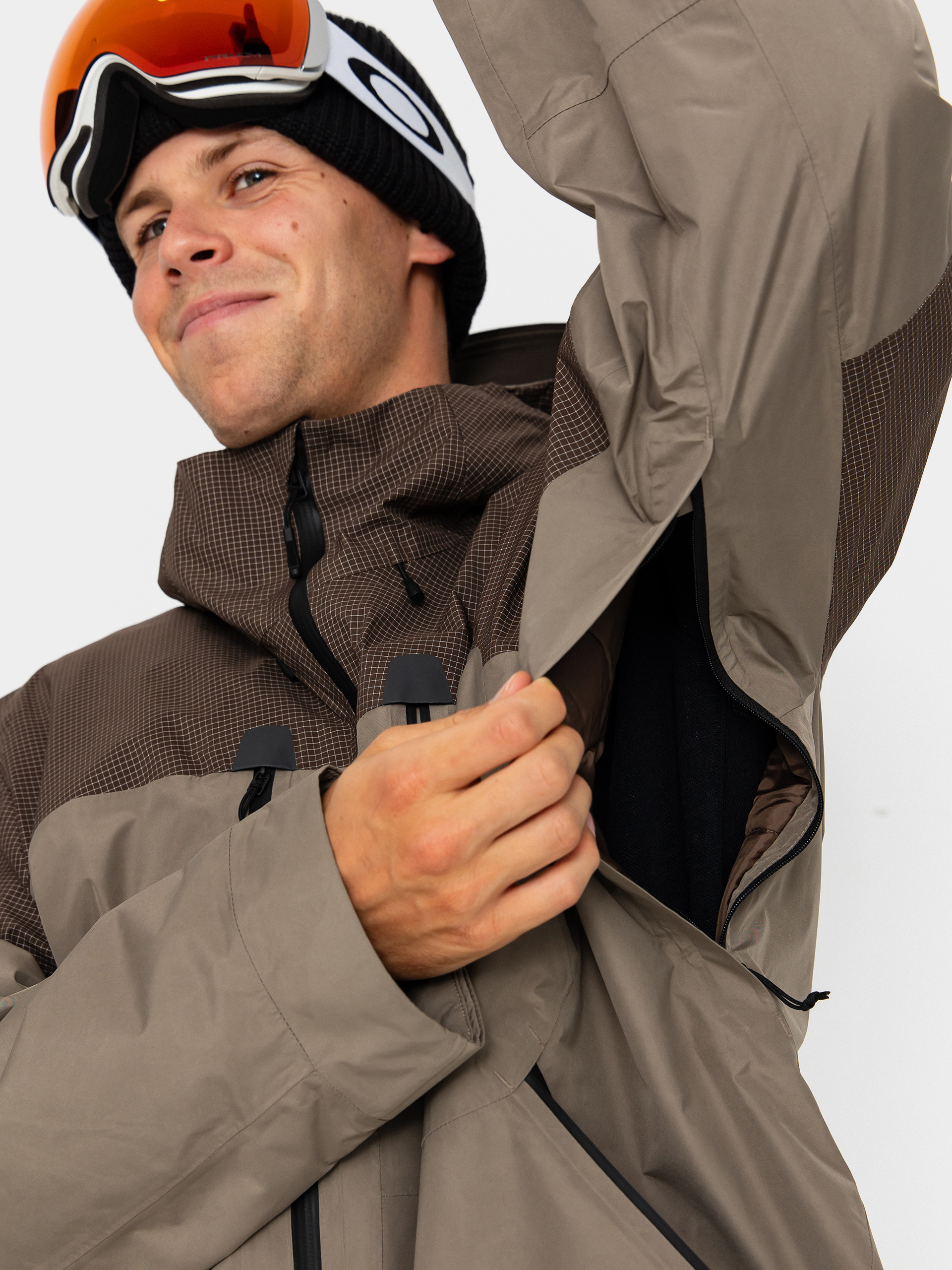 The North Face Hke Devils Thumb Insl GTX Jacket (mocha brown/smokey brow)