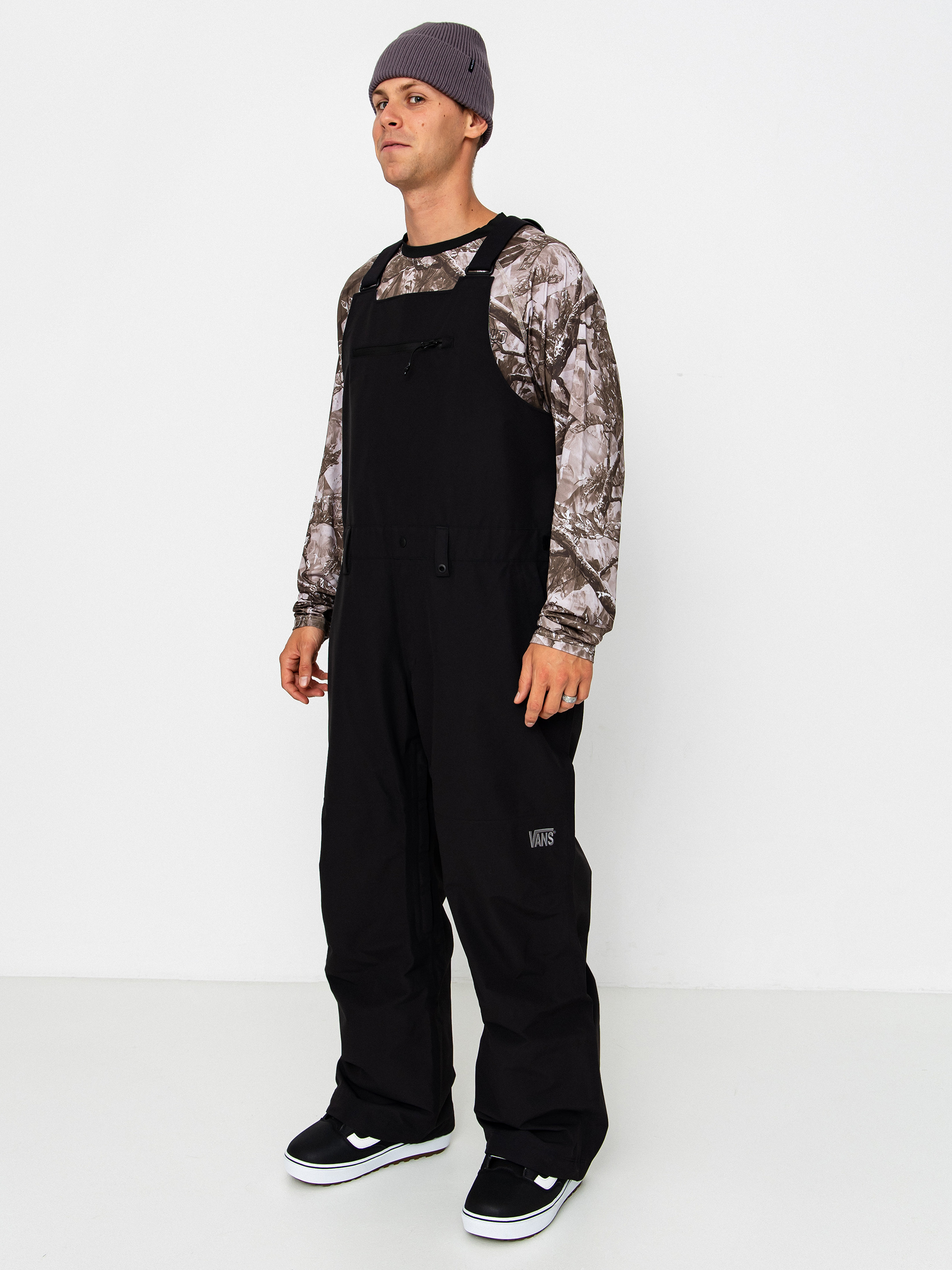 Herren Vans Deep Daze 3L Bib Snowboard Hose (black)