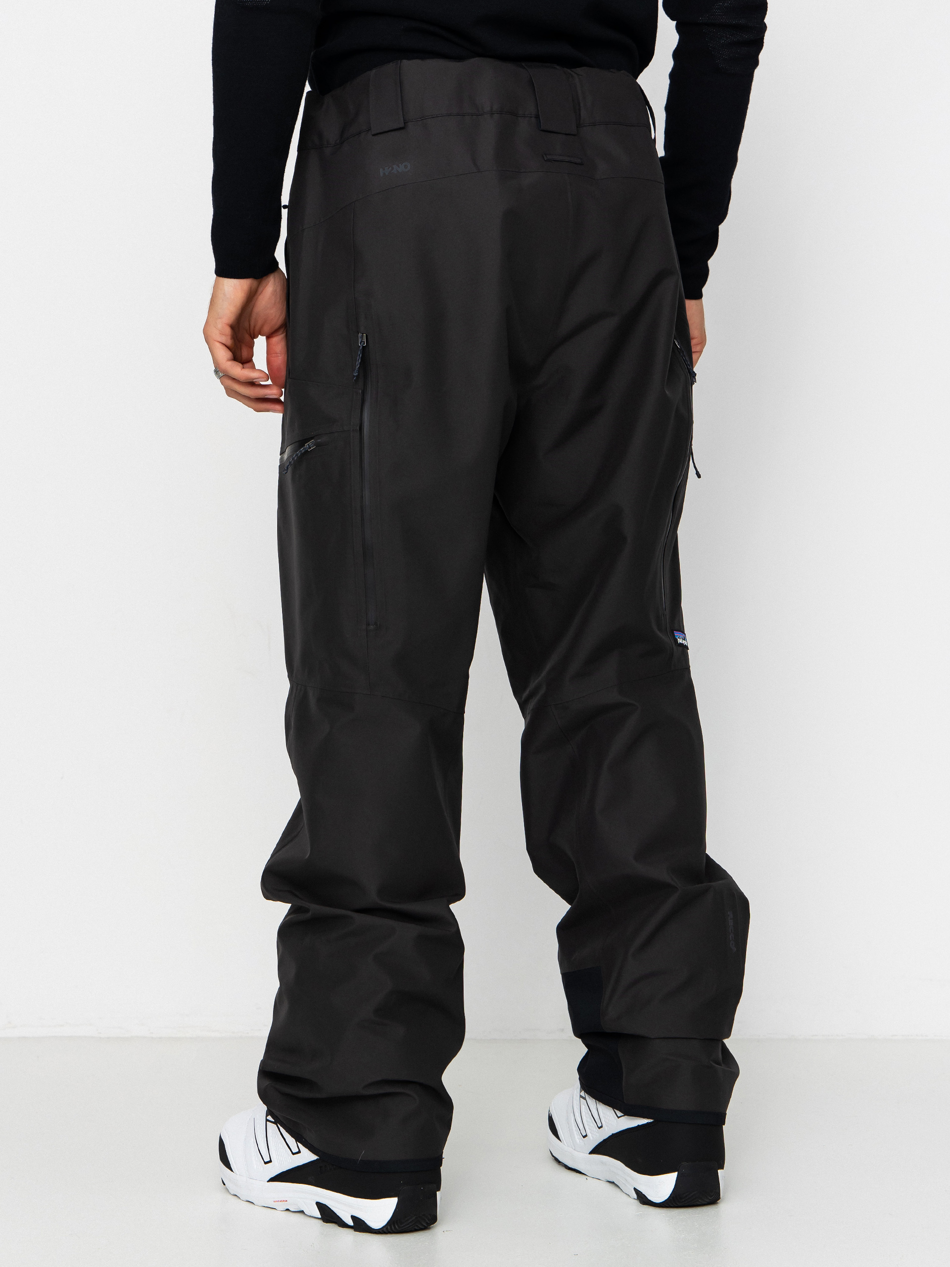 Herren Patagonia Powder Town Reg Snowboard Hose (black)