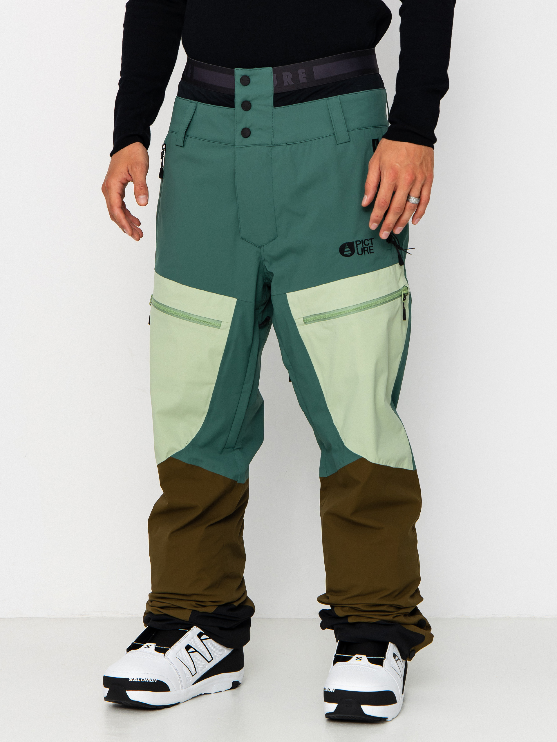 Herren Picture Naikoon Snowboard Hose (smoke pine)