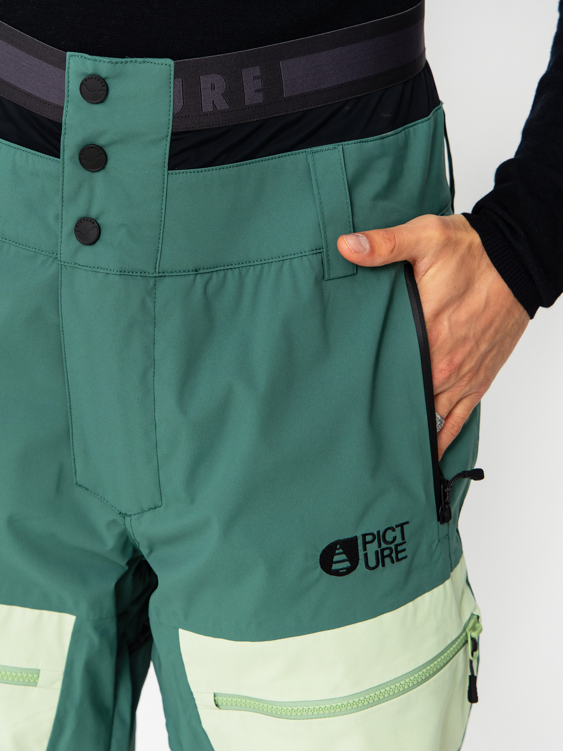 Herren Picture Naikoon Snowboard Hose (smoke pine)