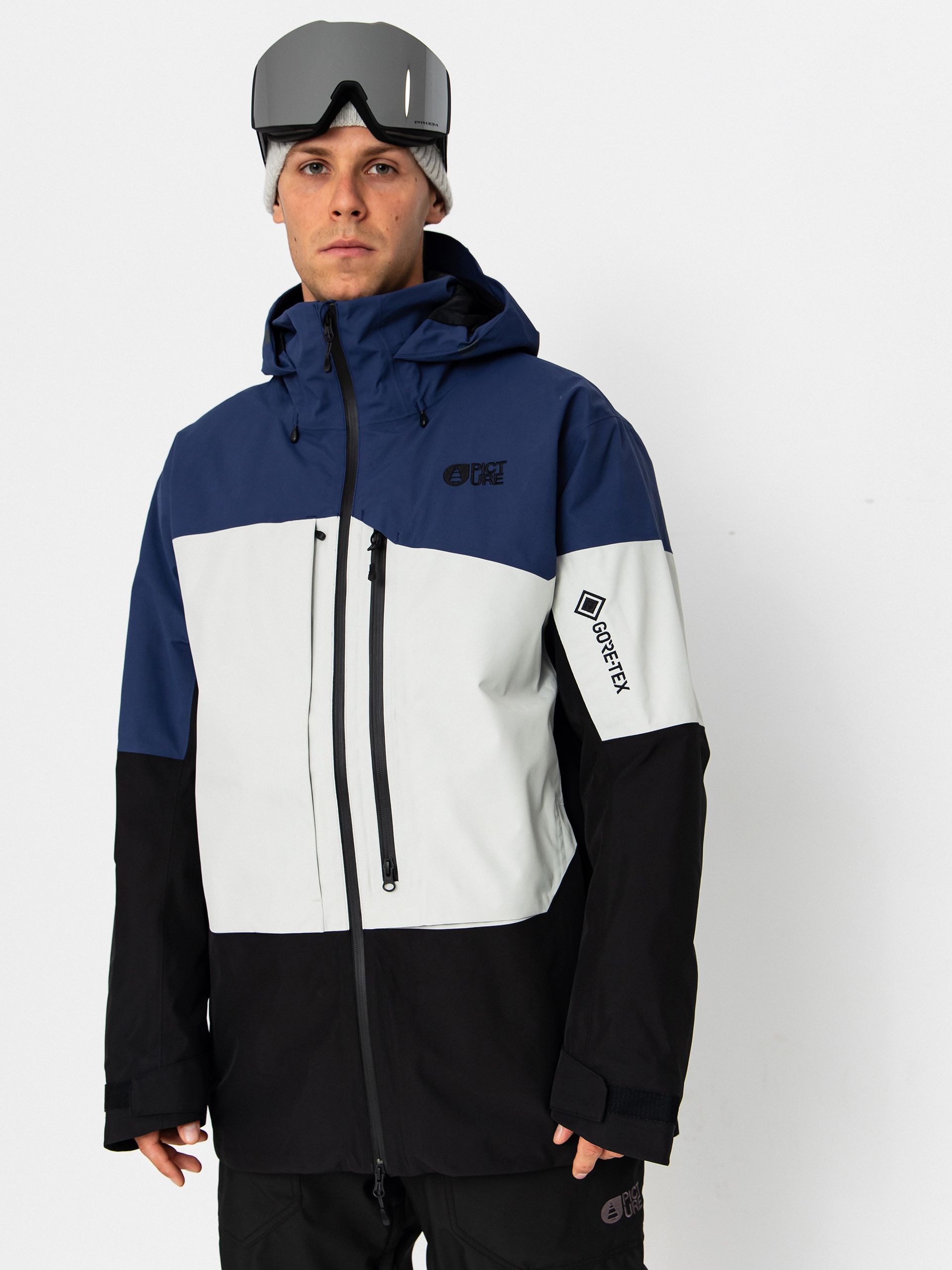 Mens Picture Lassen Gore Tex 2L Snowboard jacket (vapor grey)