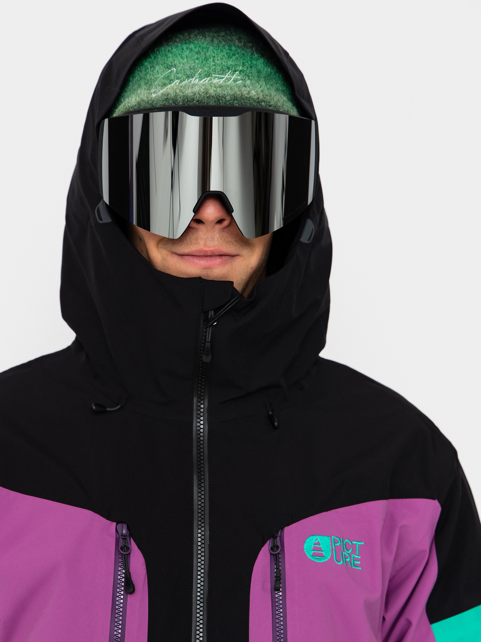 Mens Picture Naikoon Snowboard jacket (bright magenta)