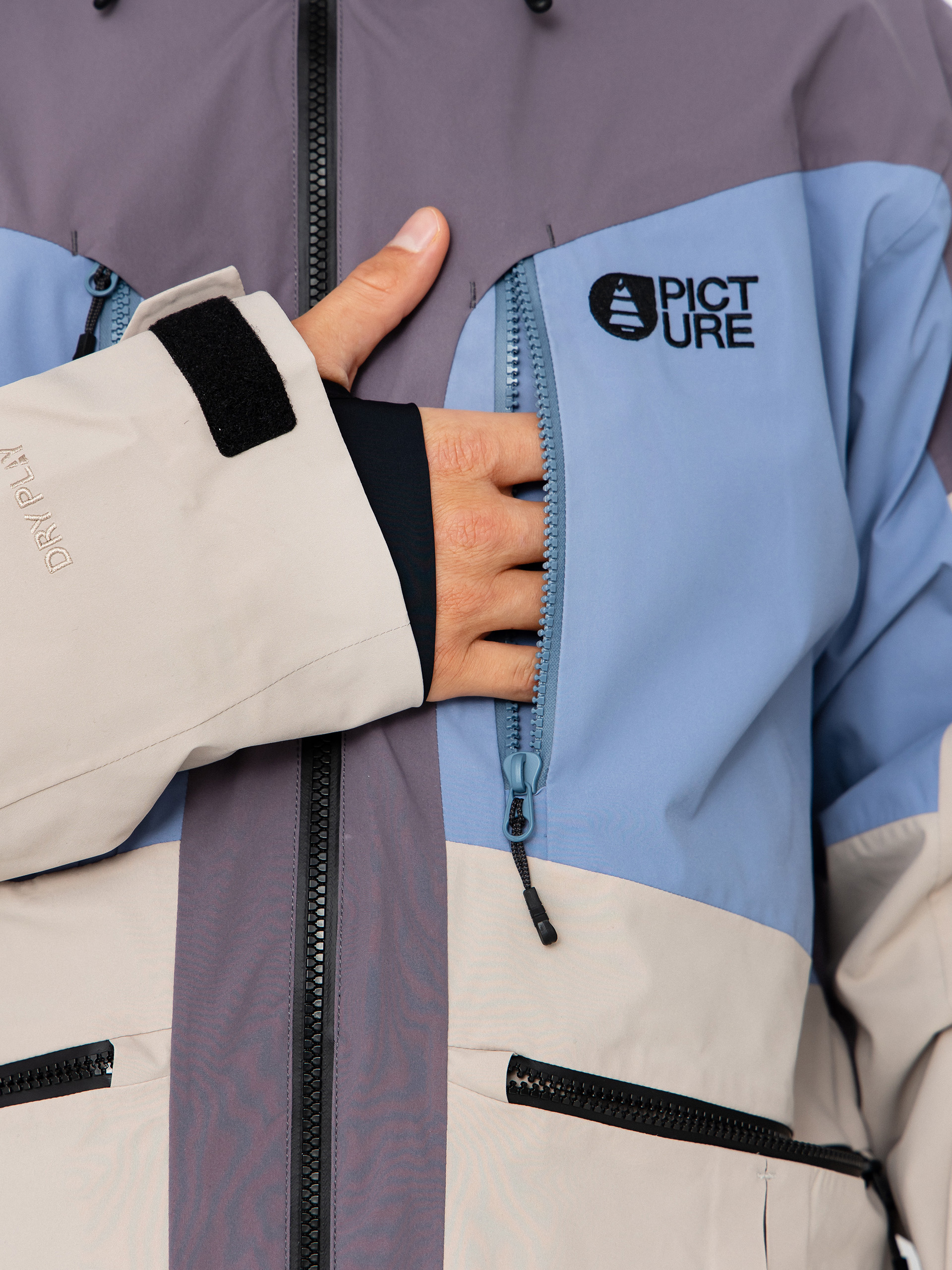 Herren Picture Naikoon Snowboard Jacke (stonewash)