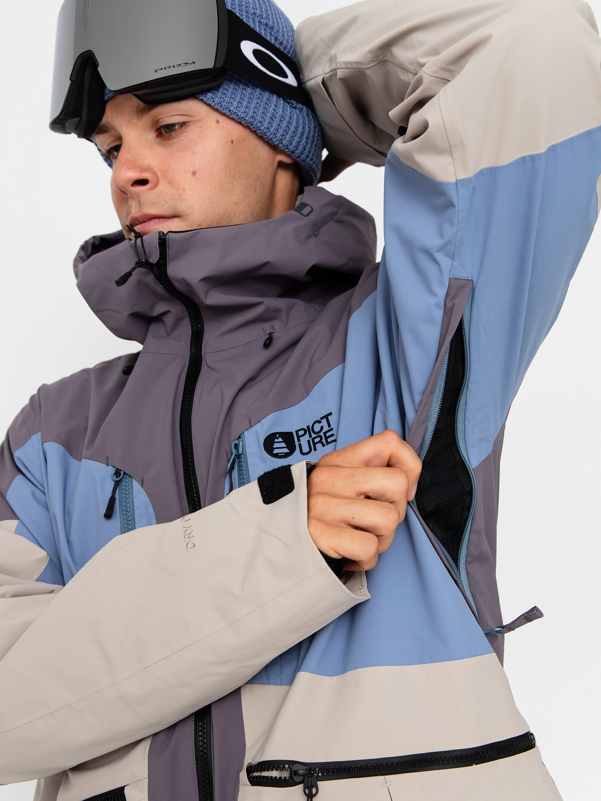 Herren Picture Naikoon Snowboard Jacke (stonewash)