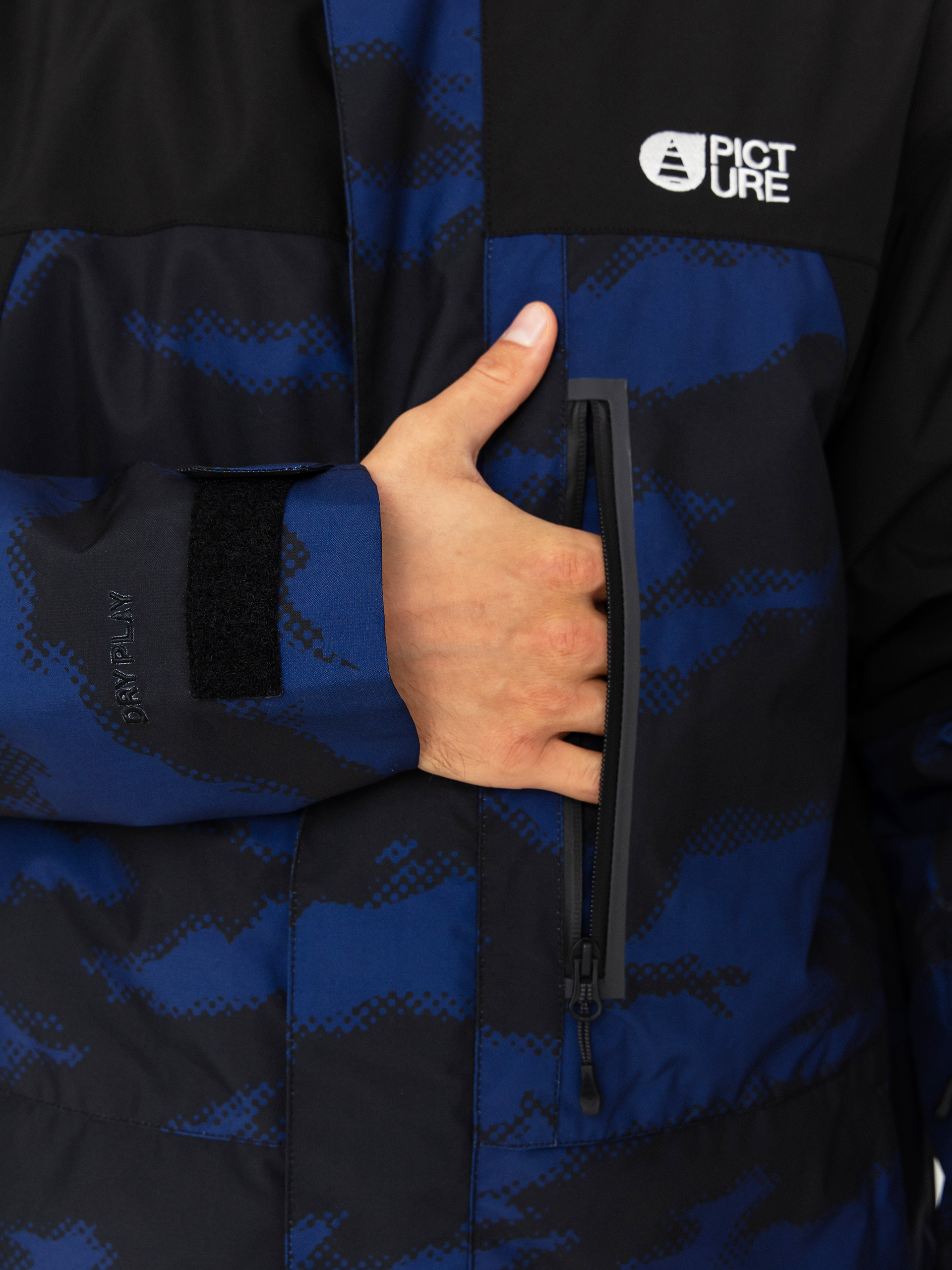 Herren Picture Jomoh Snowboard Jacke (retro fusion print)