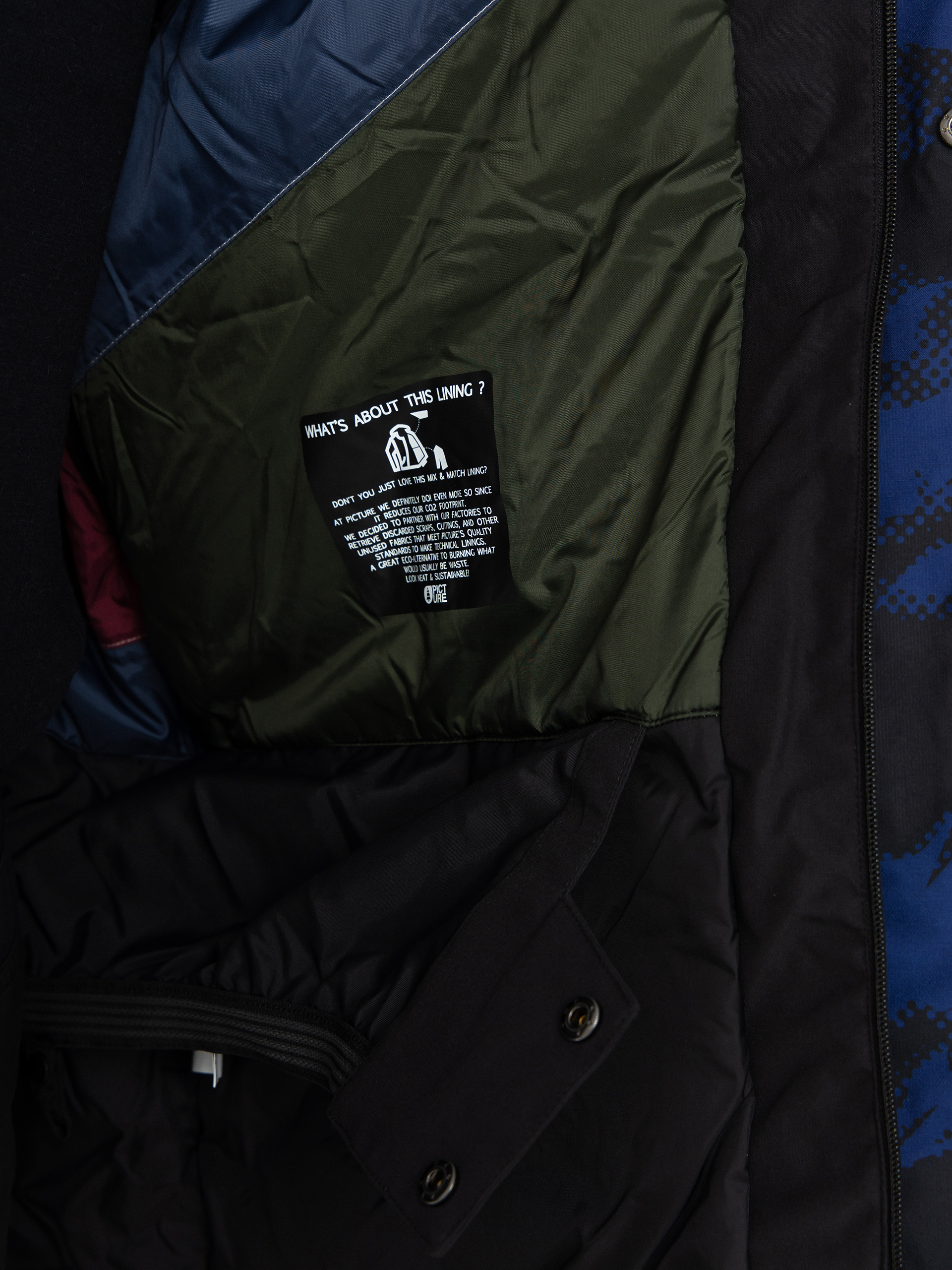 Herren Picture Jomoh Snowboard Jacke (retro fusion print)