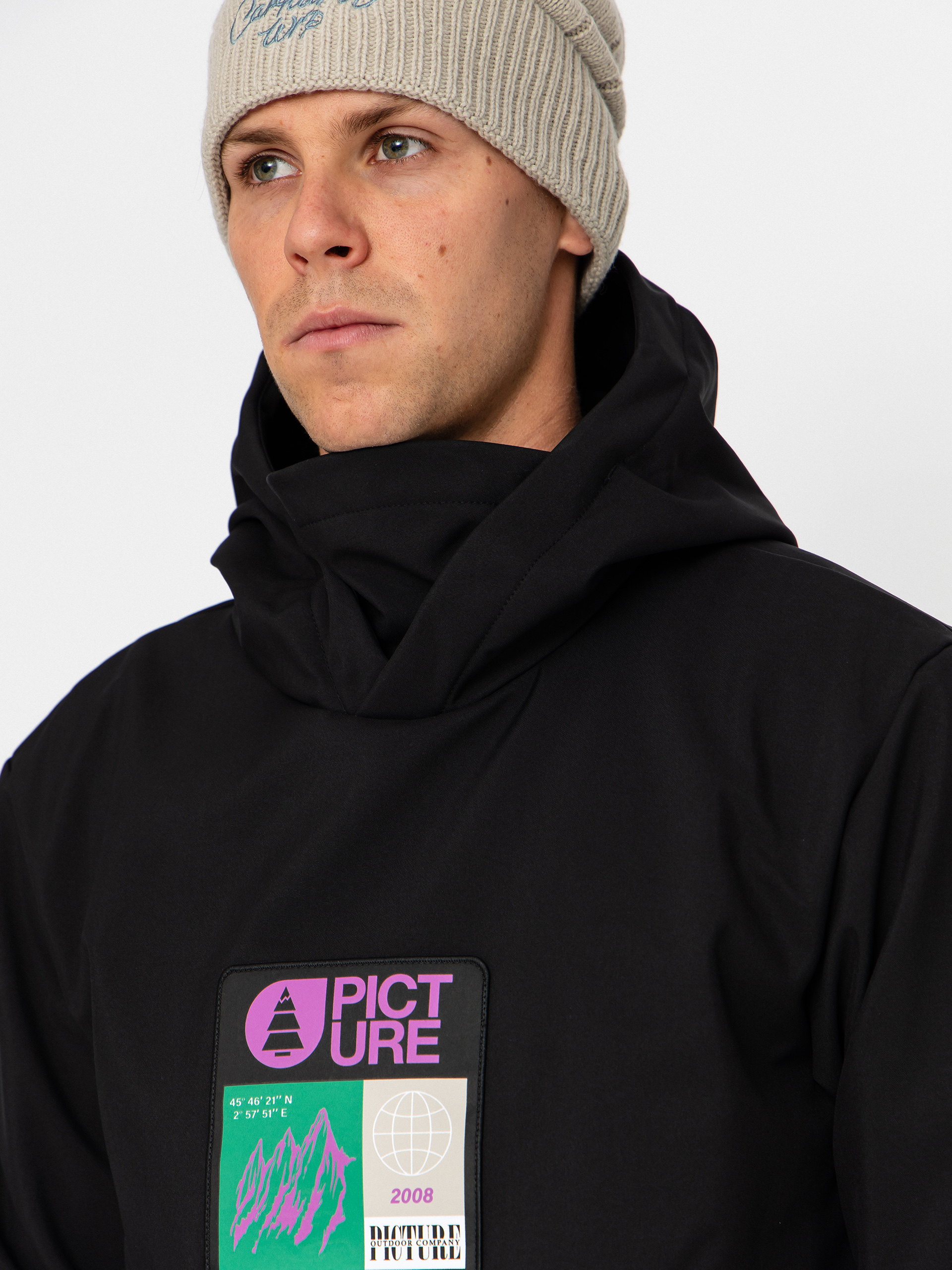 Picture Parker Snowboard jacket - black (black)