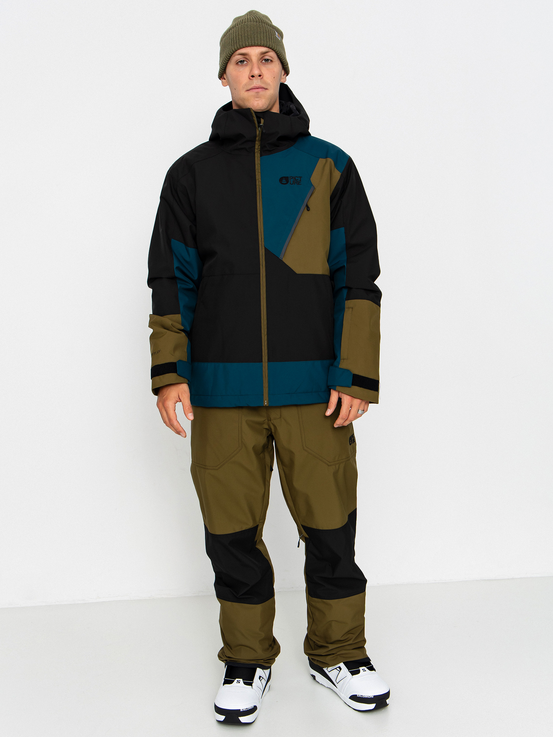 Burton Snowboard jacket Folsom - brown (matador/mocha wax)