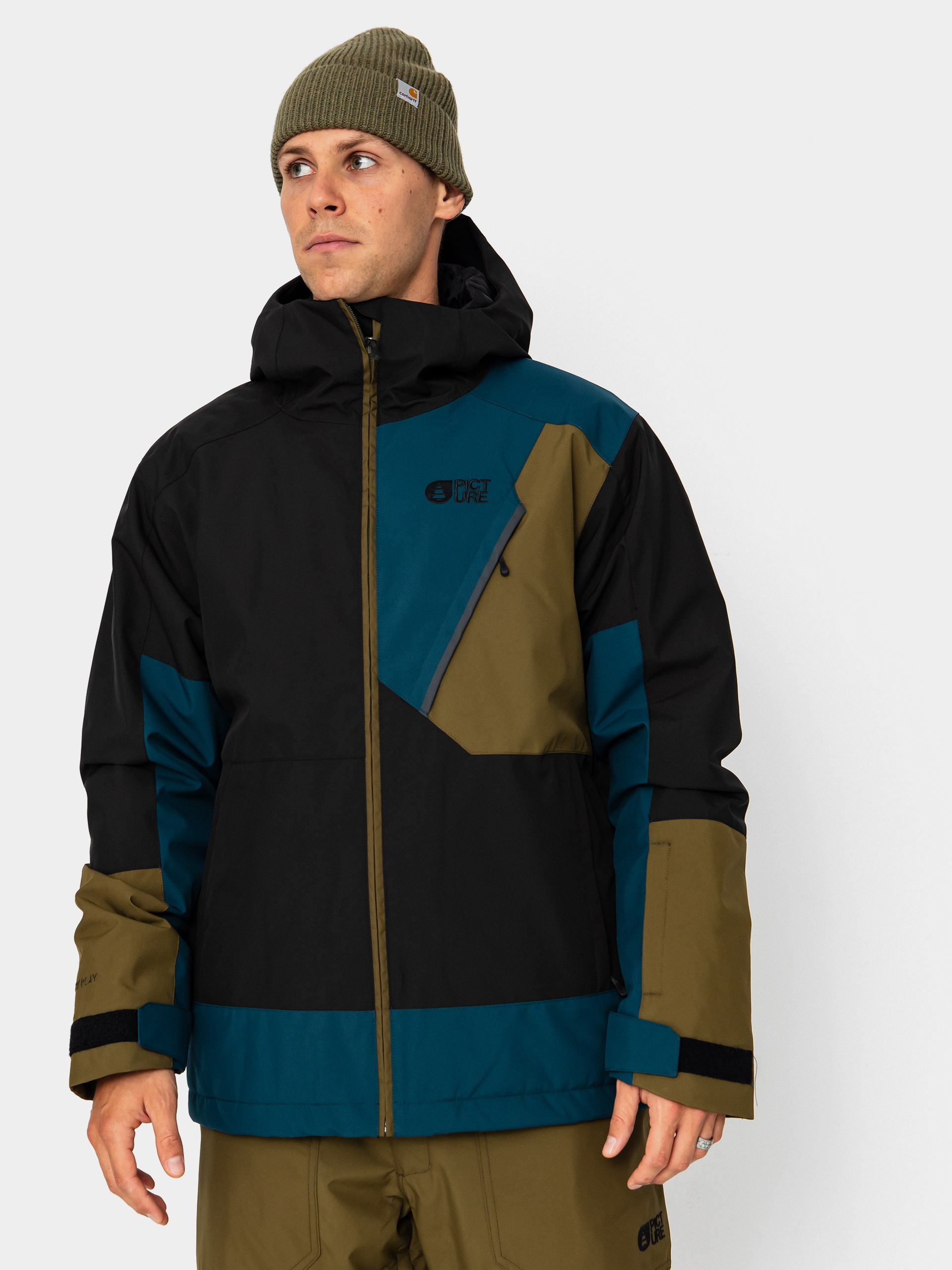 Mens Picture Nitric Snowboard jacket (deep water)