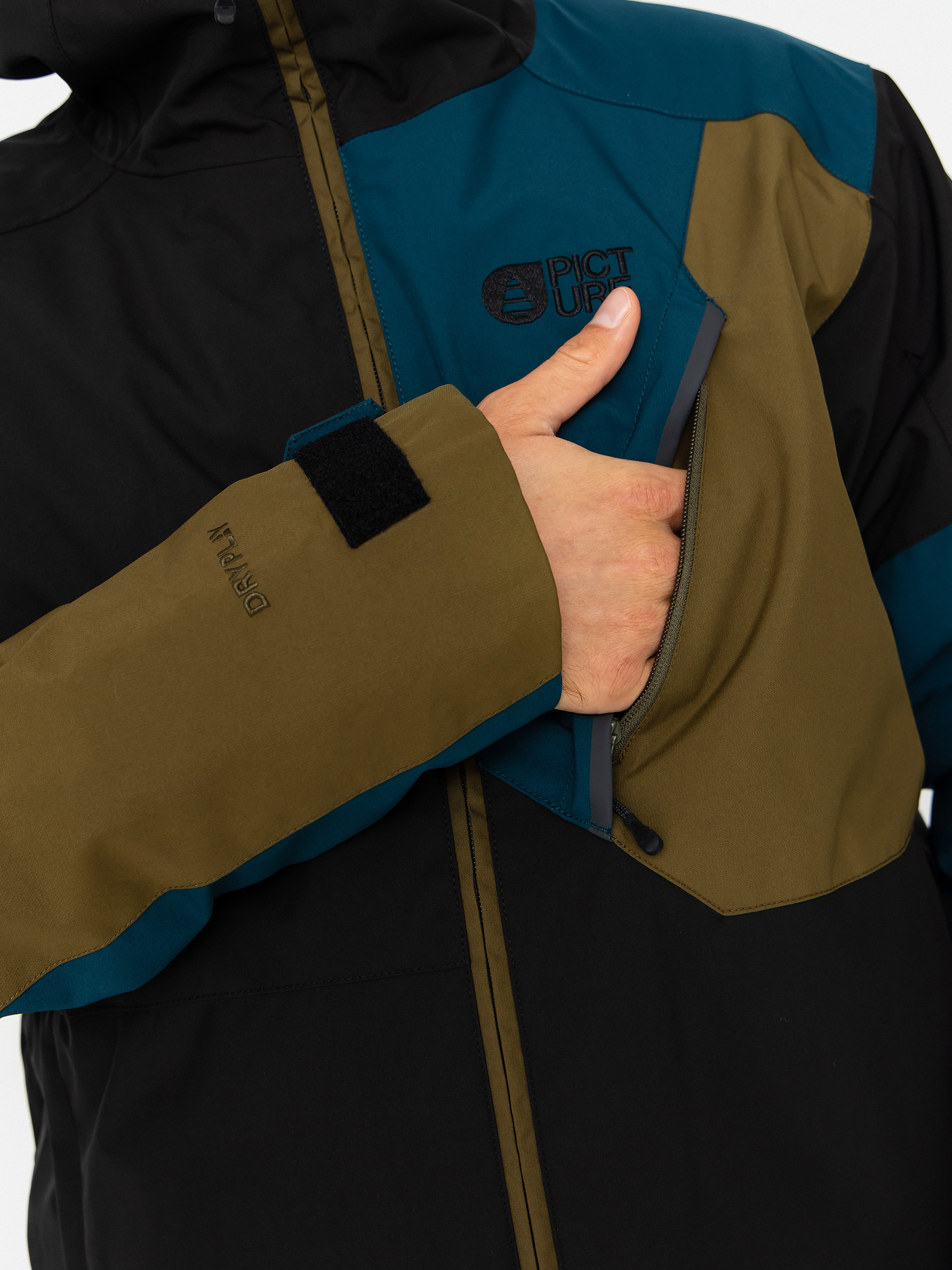 Mens Picture Nitric Snowboard jacket (deep water)