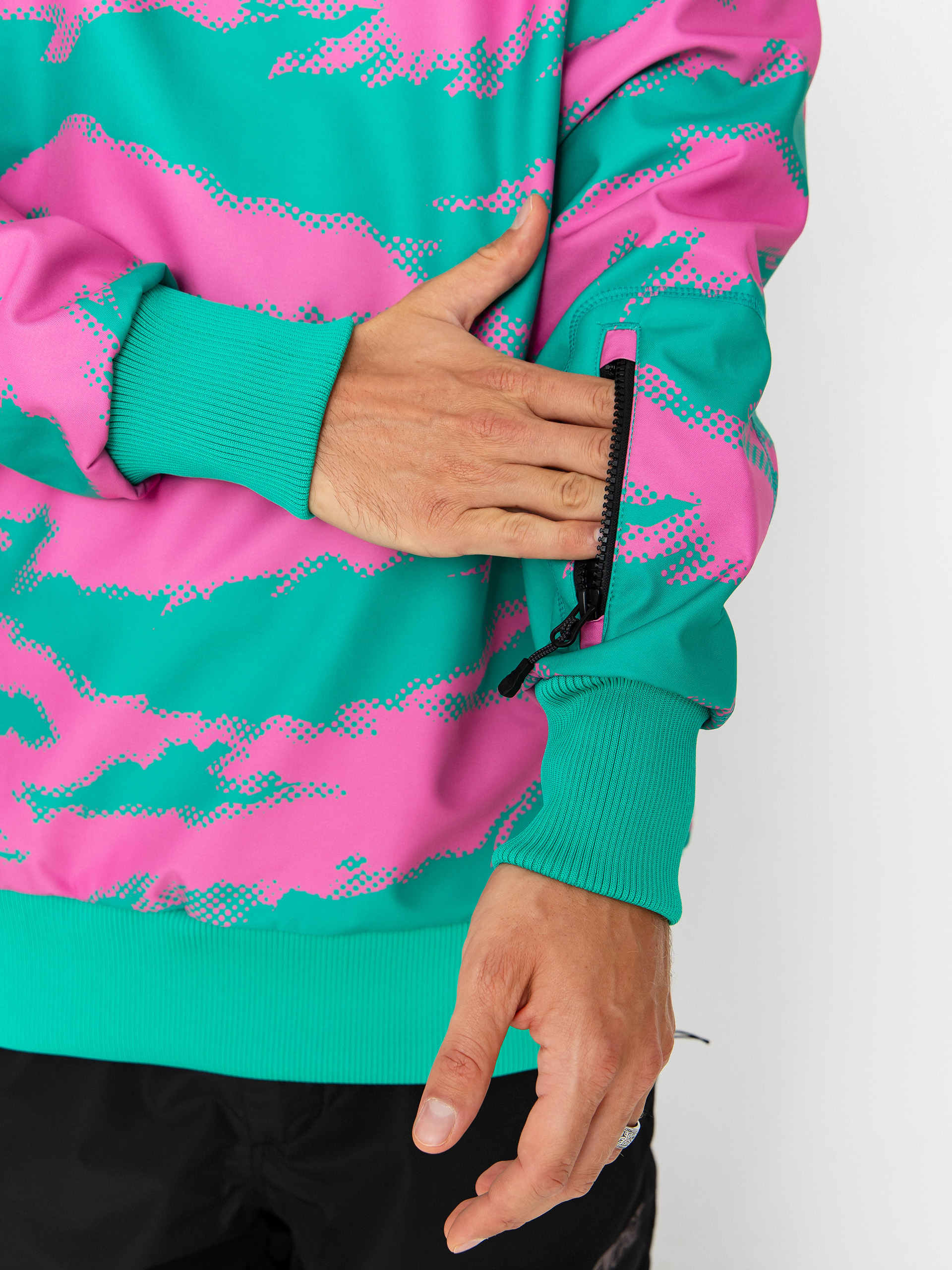 Picture Parker Printed Snowboard Jacke (retro bliss print)