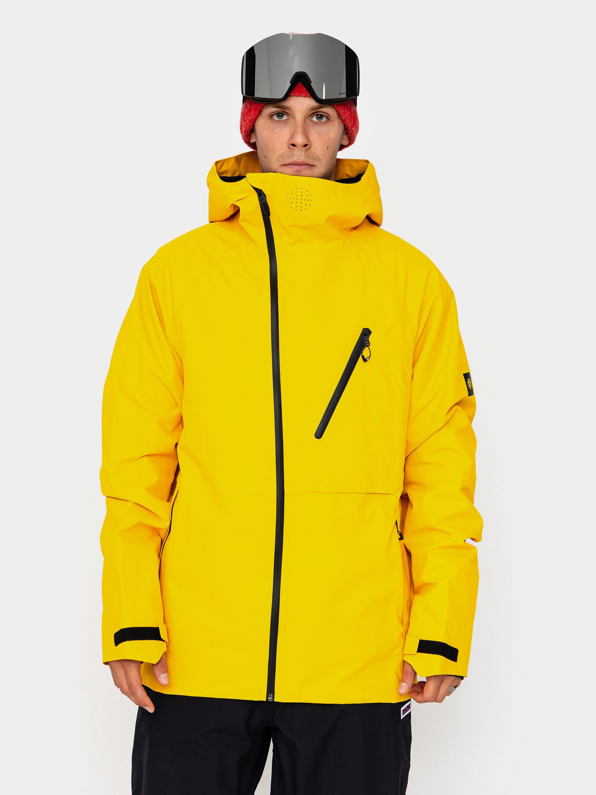 Mens 686 Snowboard jacket Hydra Thermagraph (yellow gold)