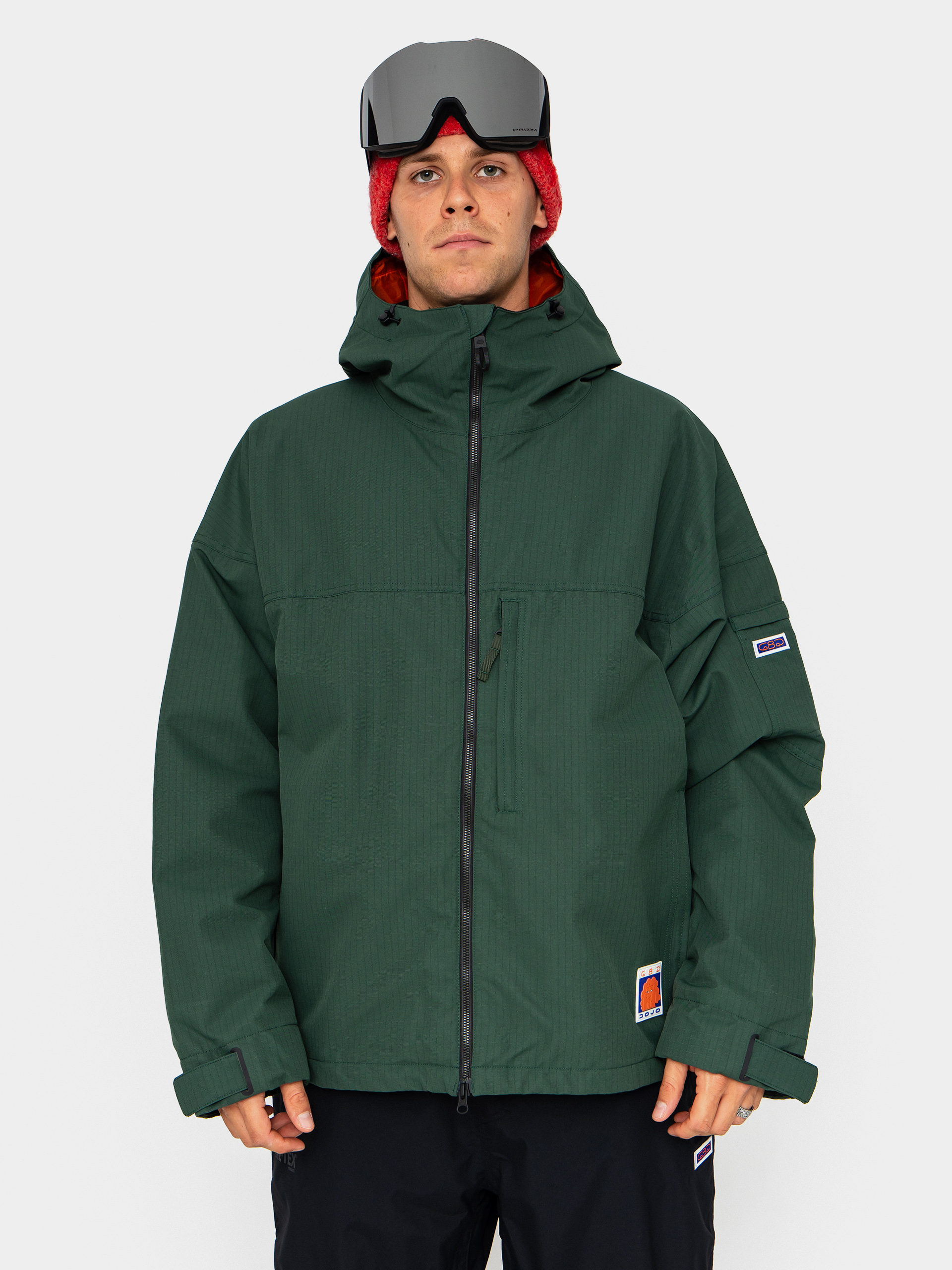 686 Snowboard Jacke Dojo (moss green ripstop)
